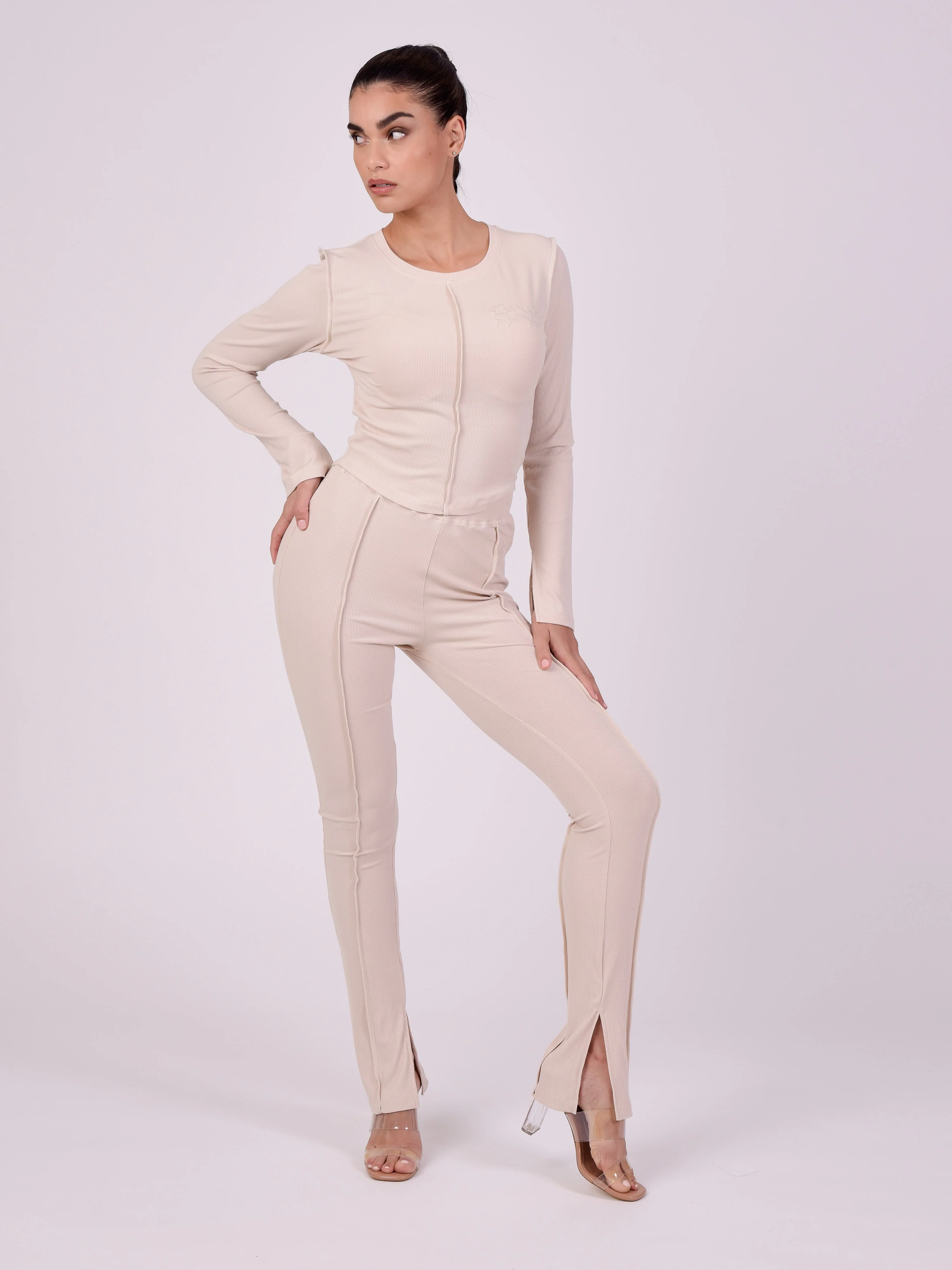 Pantalon moulant coutures apparentes - Image 4