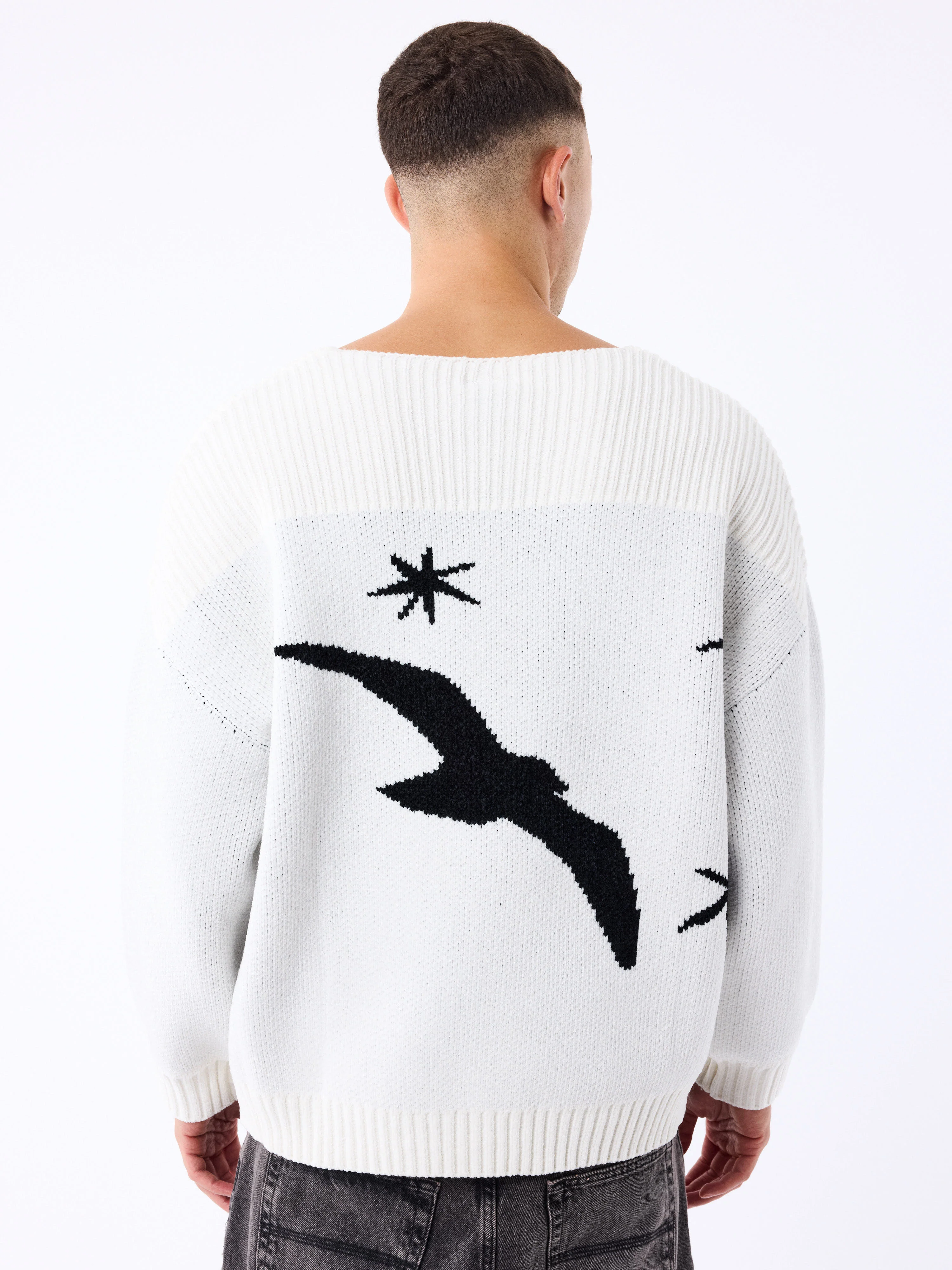 Pull oversize seagull and stars - Image 3