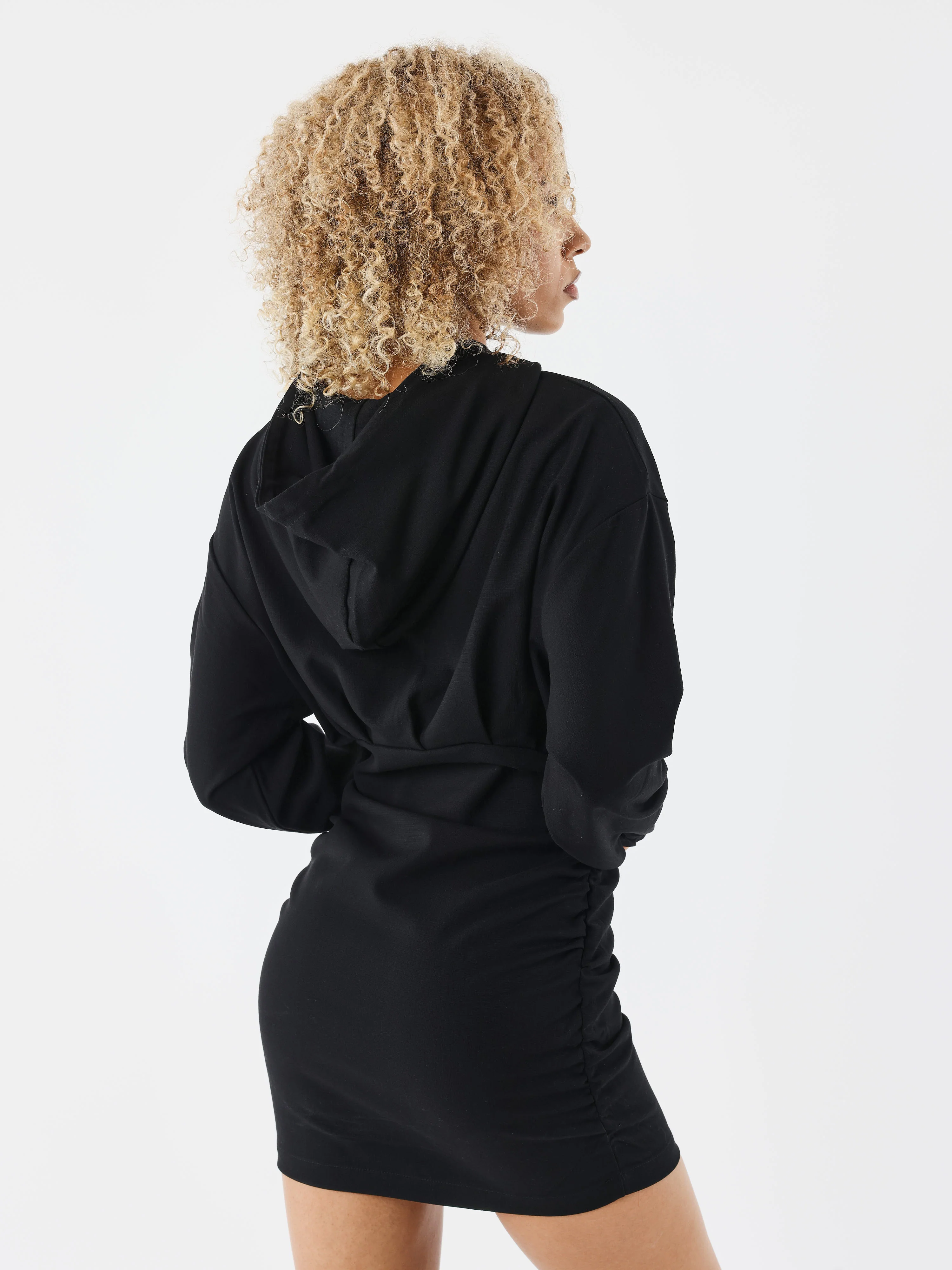 Robe à capuche manches longues - Image 4
