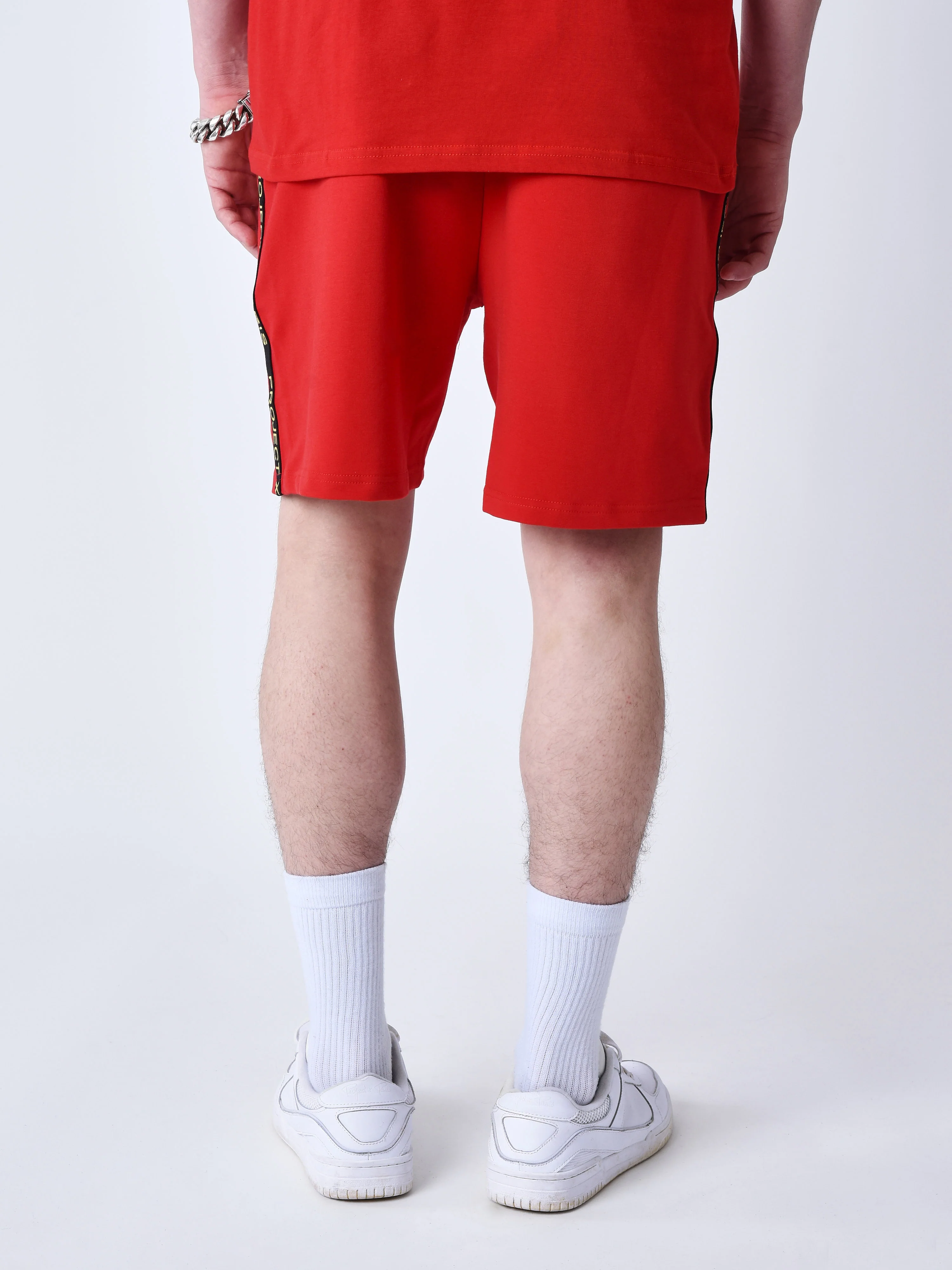 Short classique Bandes brodé coté - Image 3