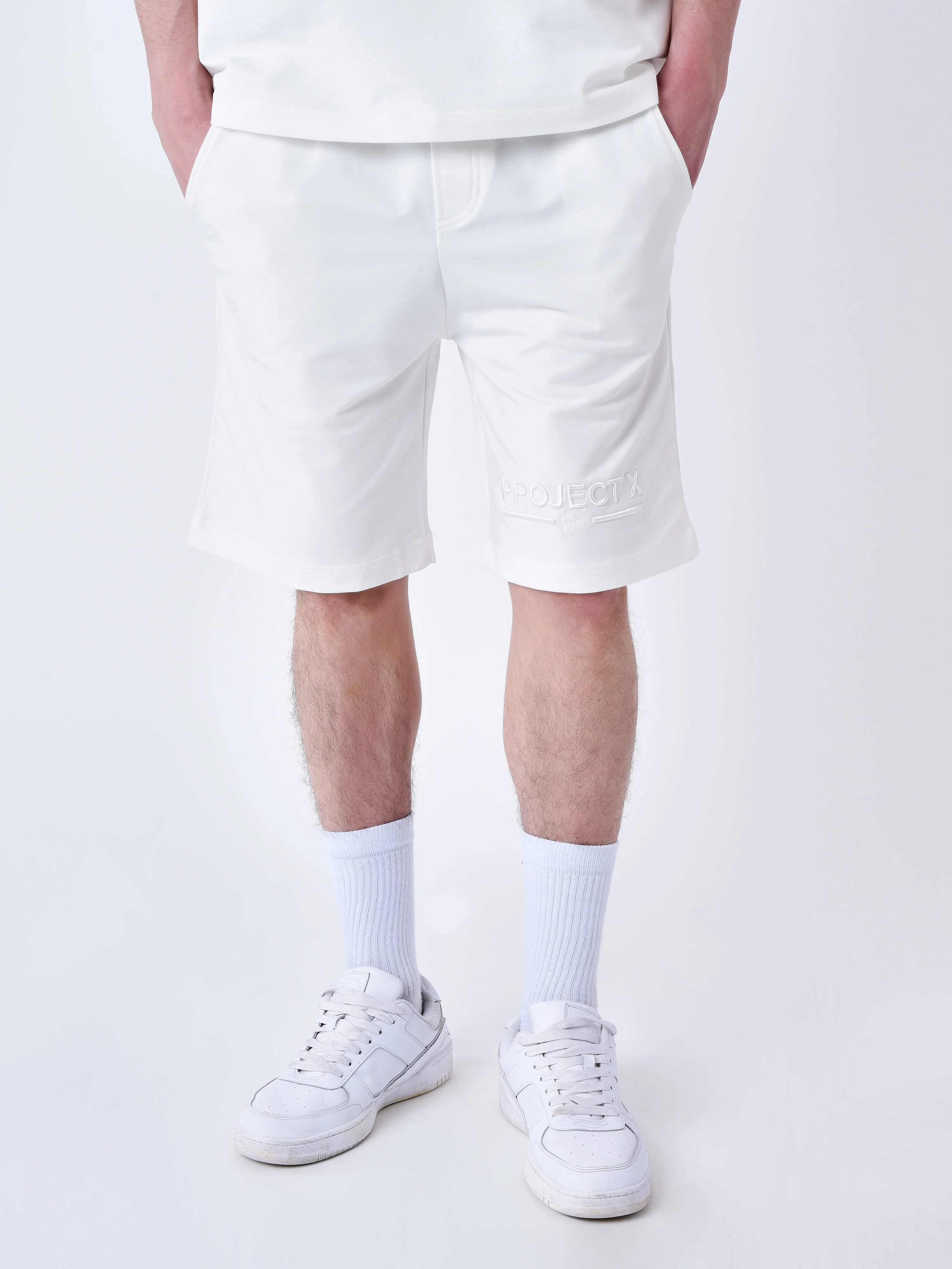 Short classique brodé - Image 3