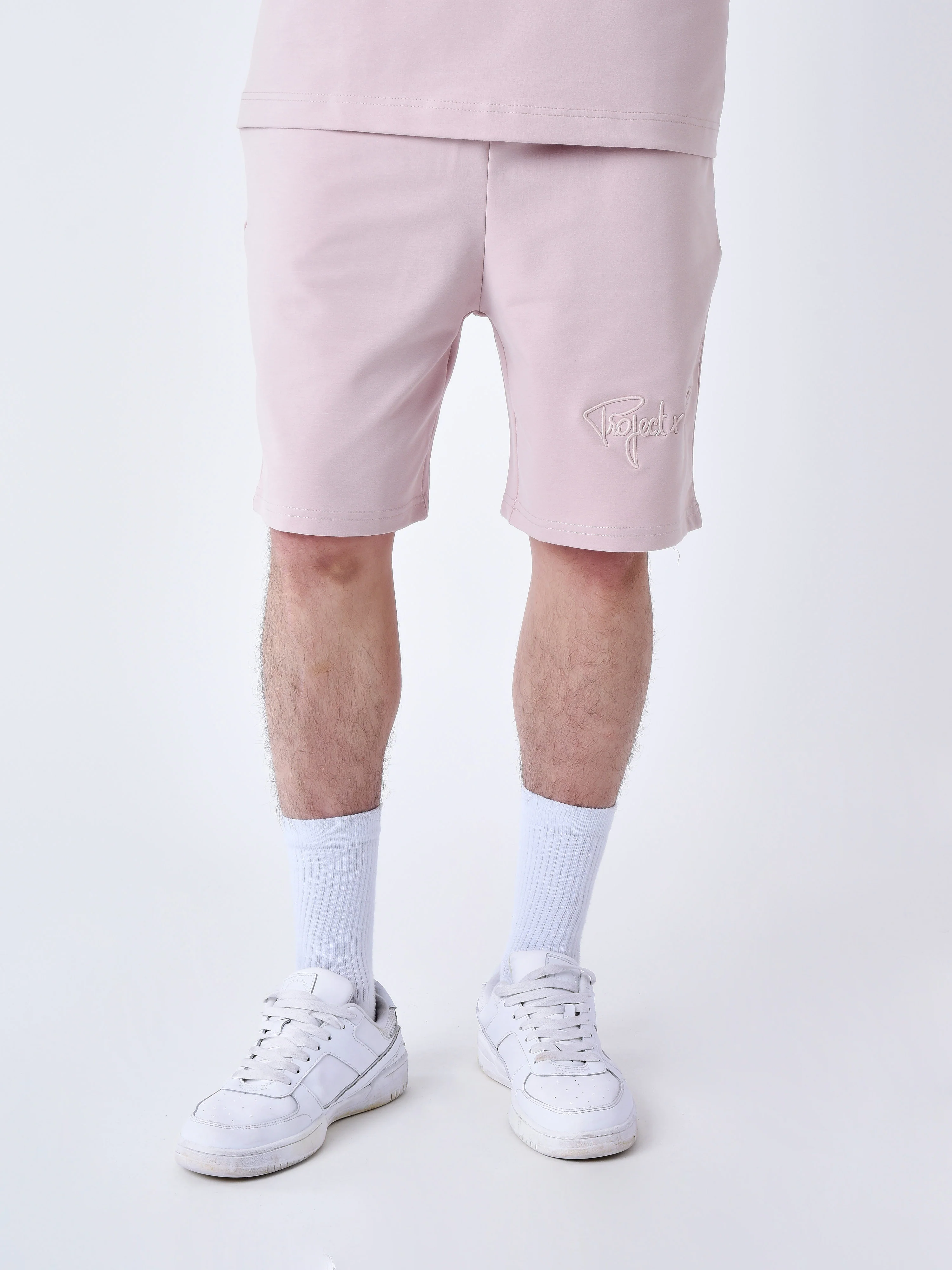 Short classique brodé Signature - Image 2