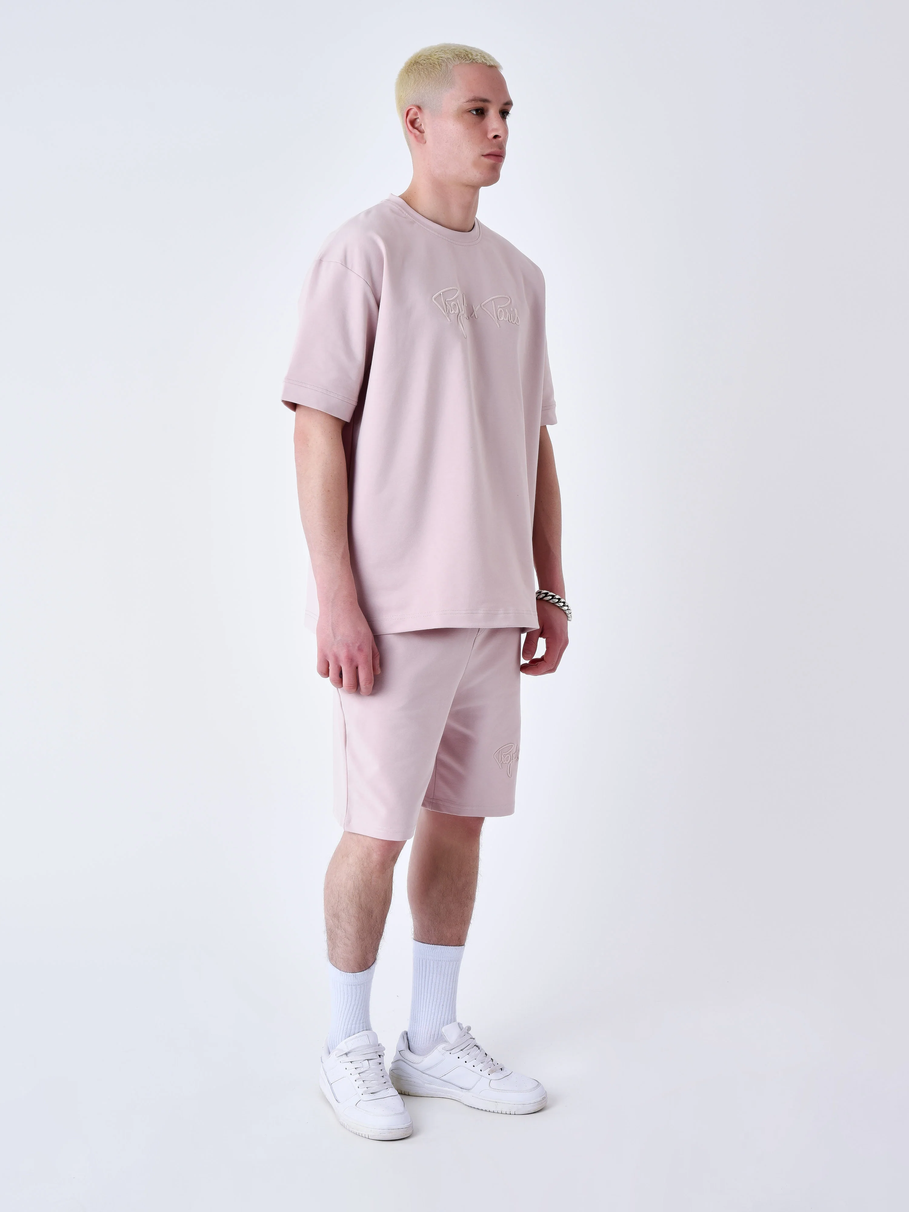 Short classique brodé Signature - Image 5