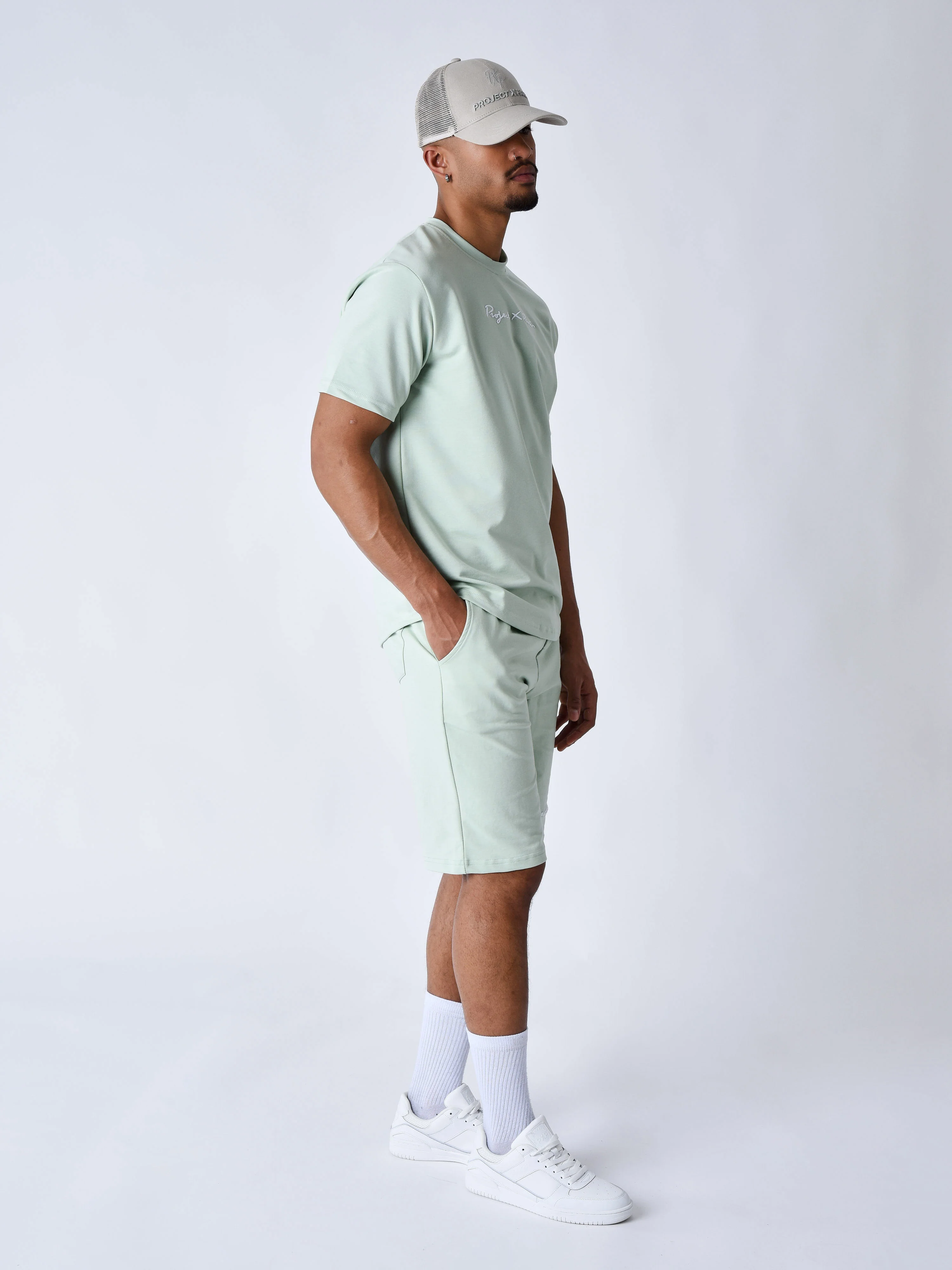 Short classique brodé - Image 4