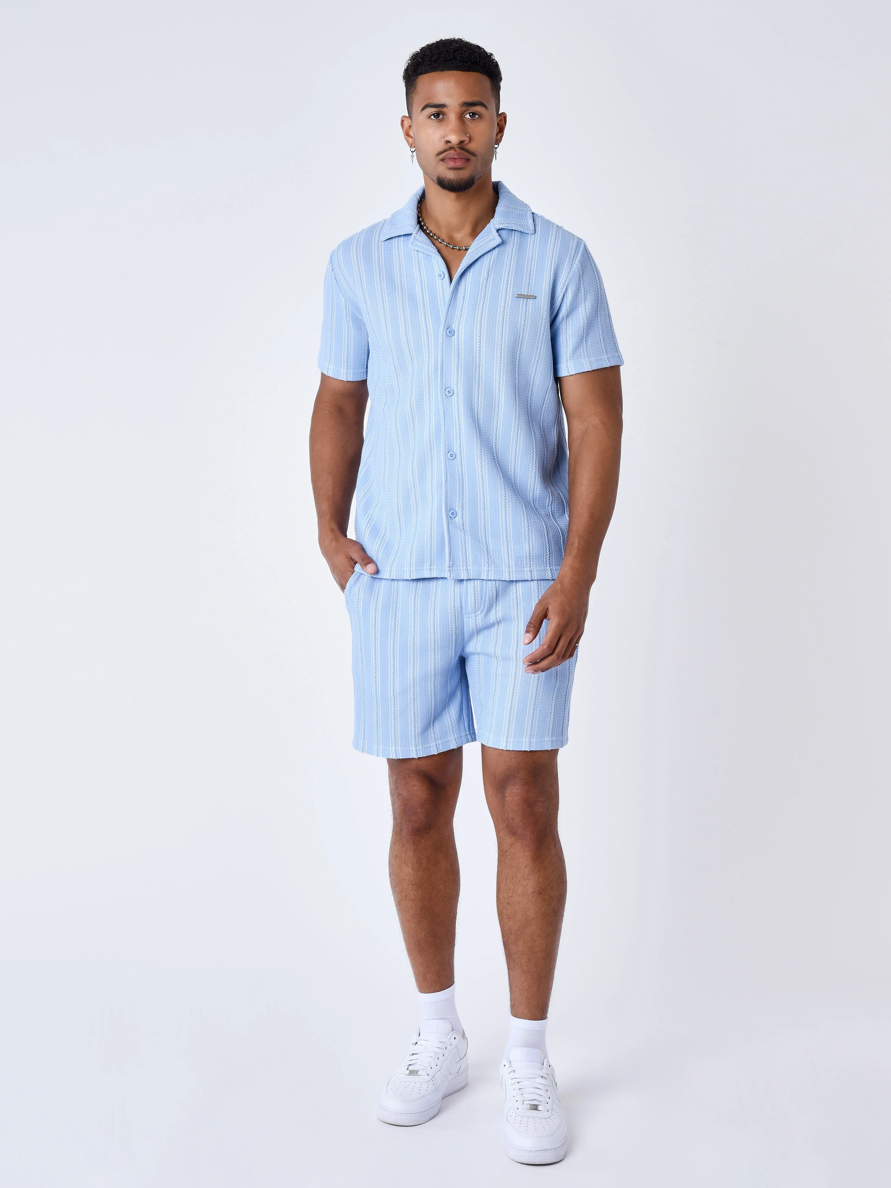 Short décontractée en maille
