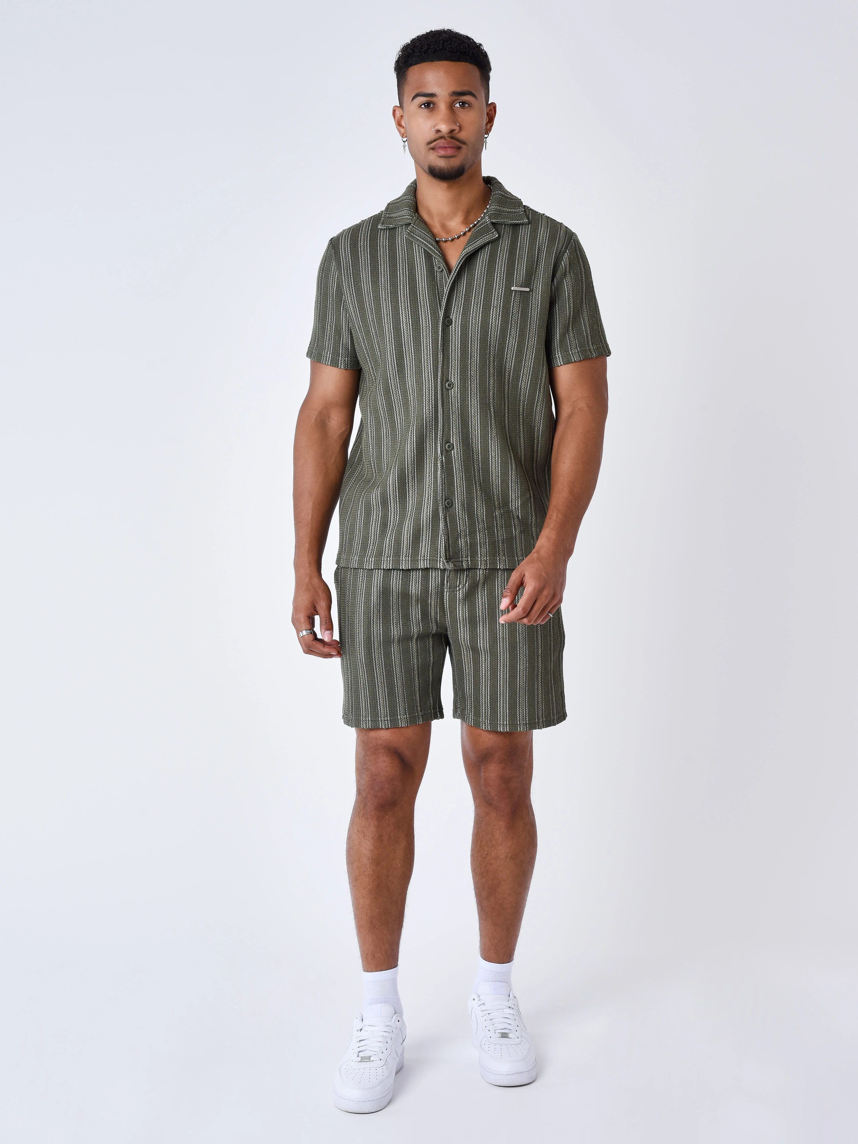 Short décontractée en maille