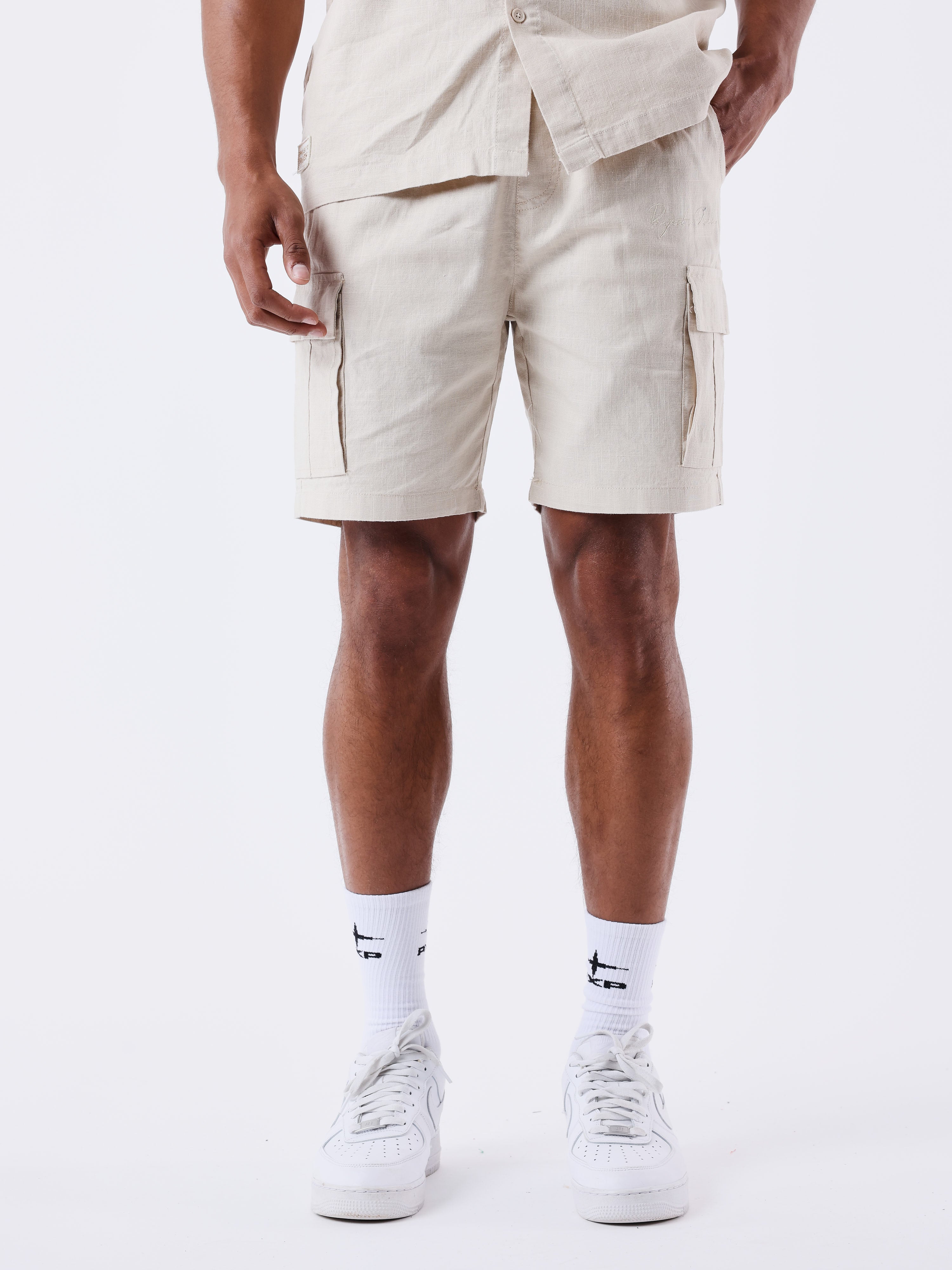 Short décontractée Texturée - Image 4