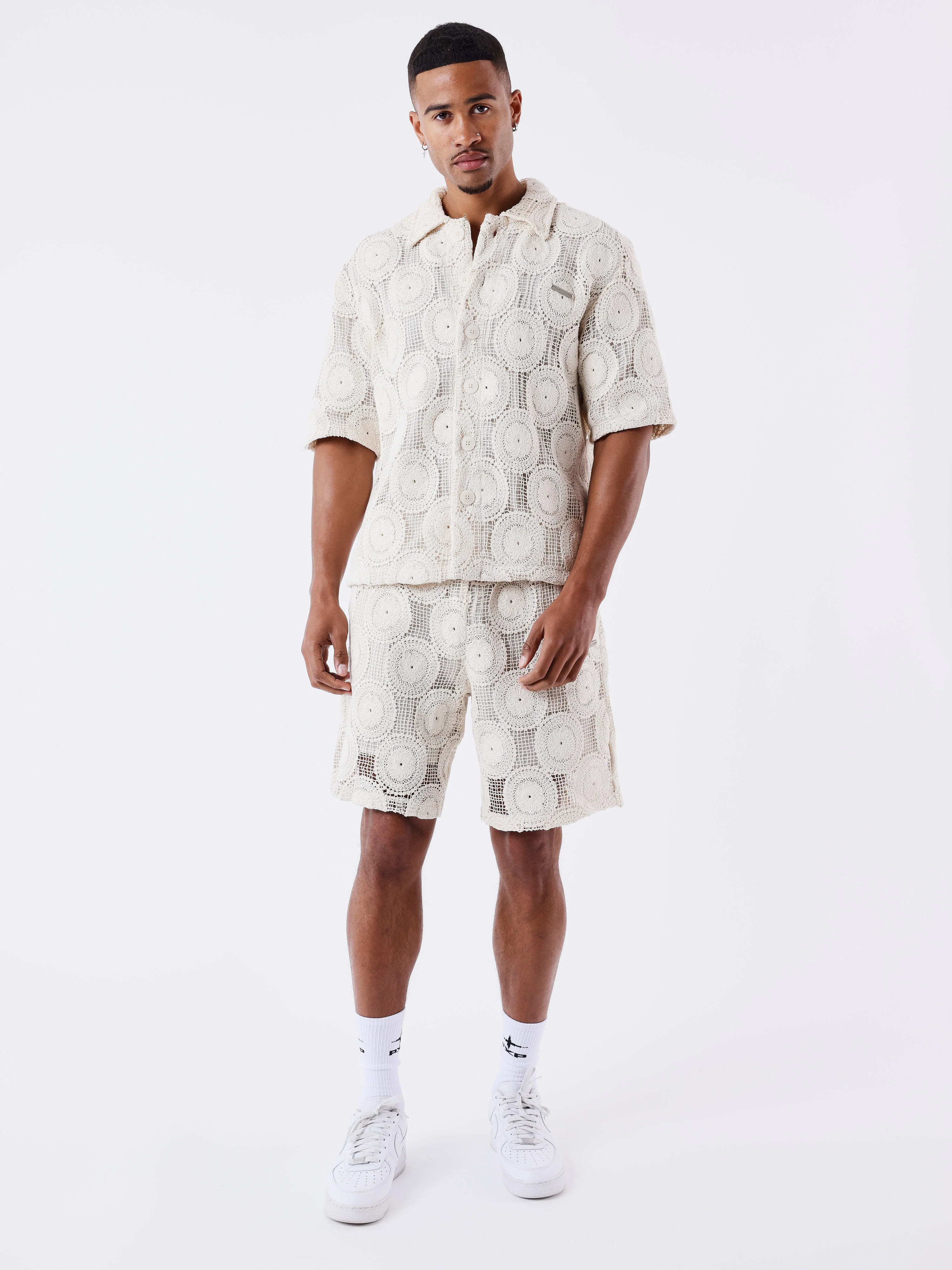 Short Kalash x PXP à patchwork de broderie - Image 2