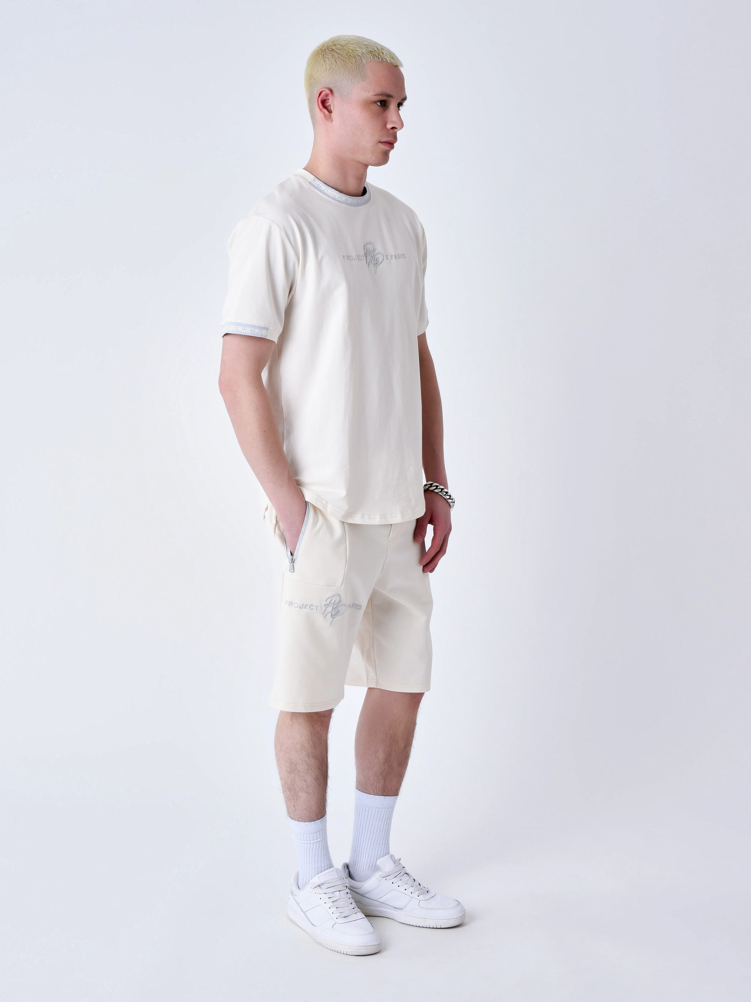 Short uni avec bande logo - Image 5