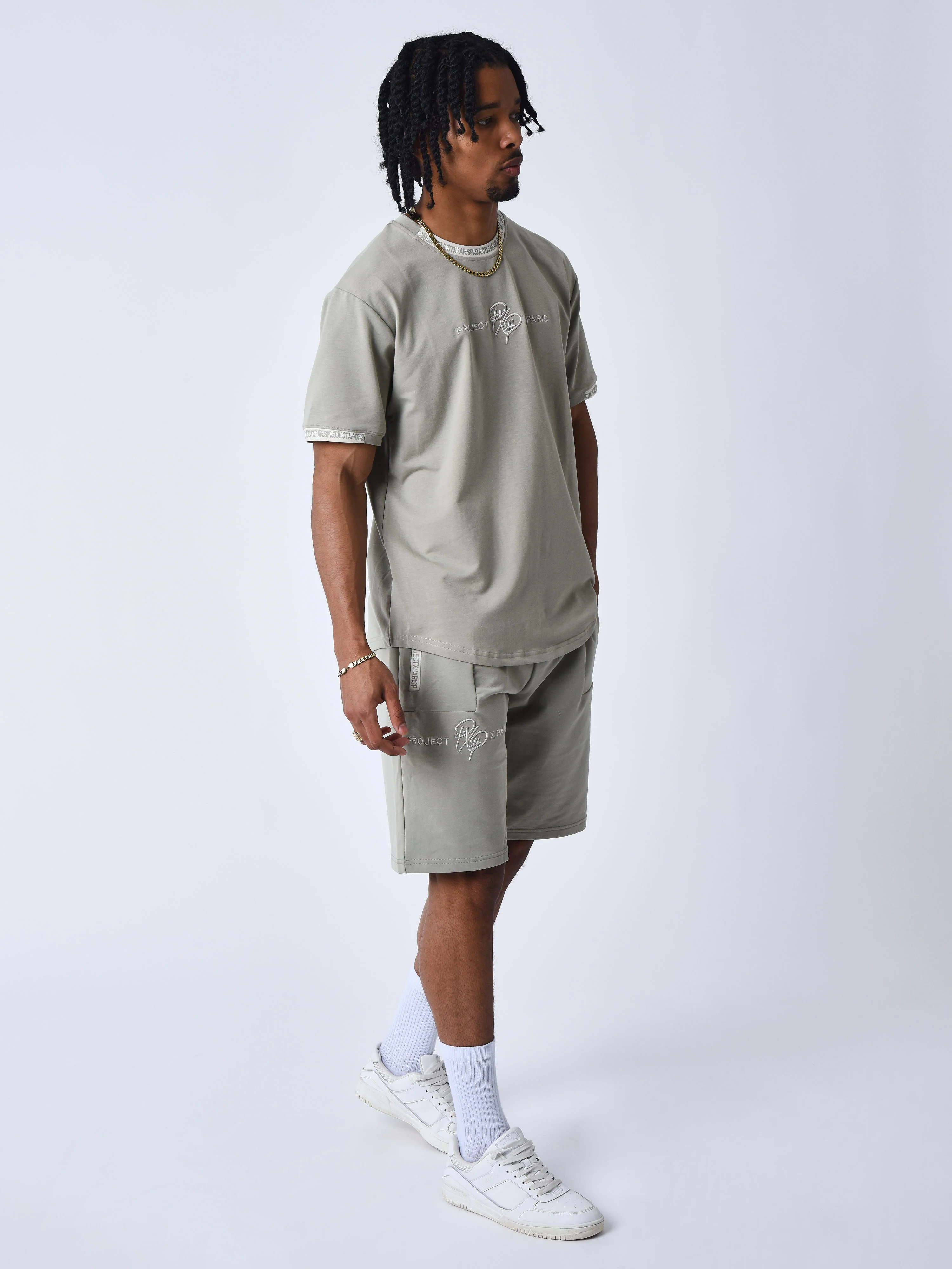 Short uni avec bande logo - Image 5