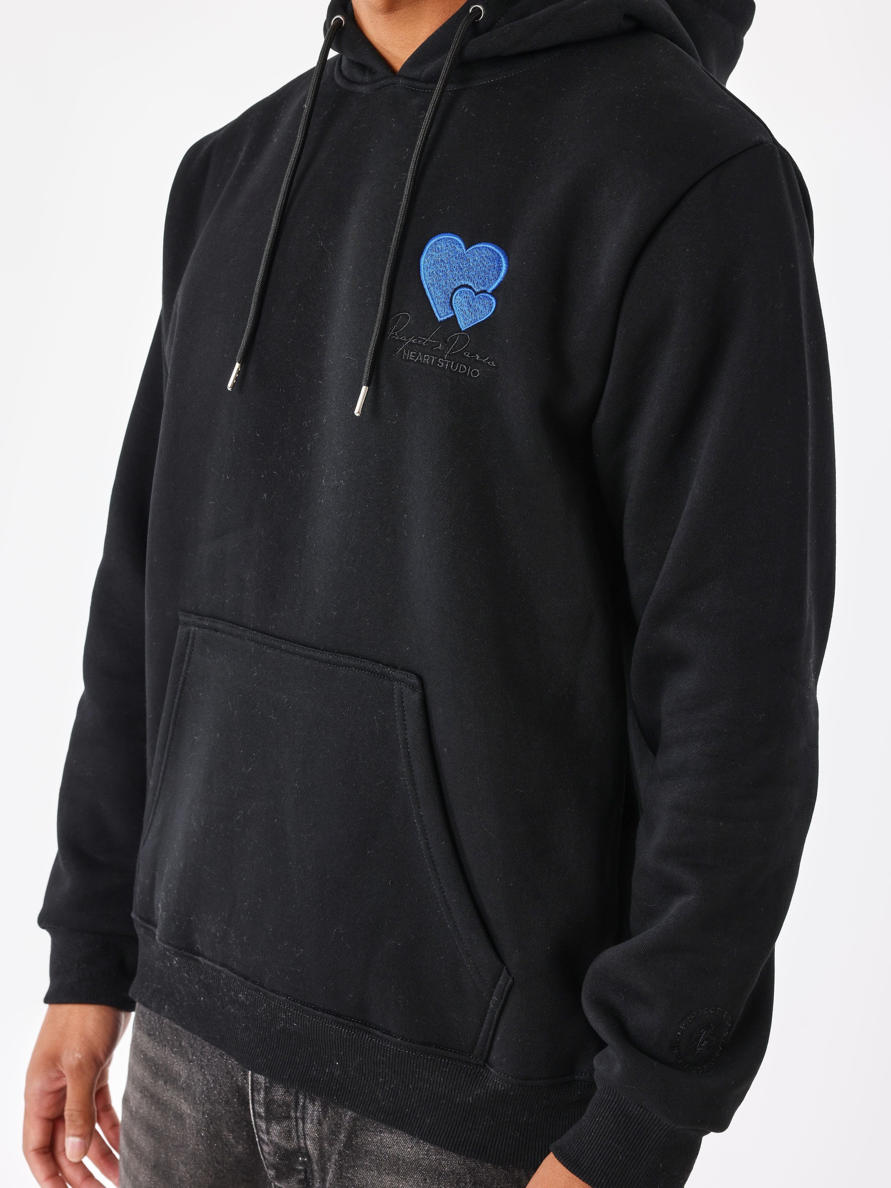 Sweat à Capuche broderie Cold hearts - Image 4
