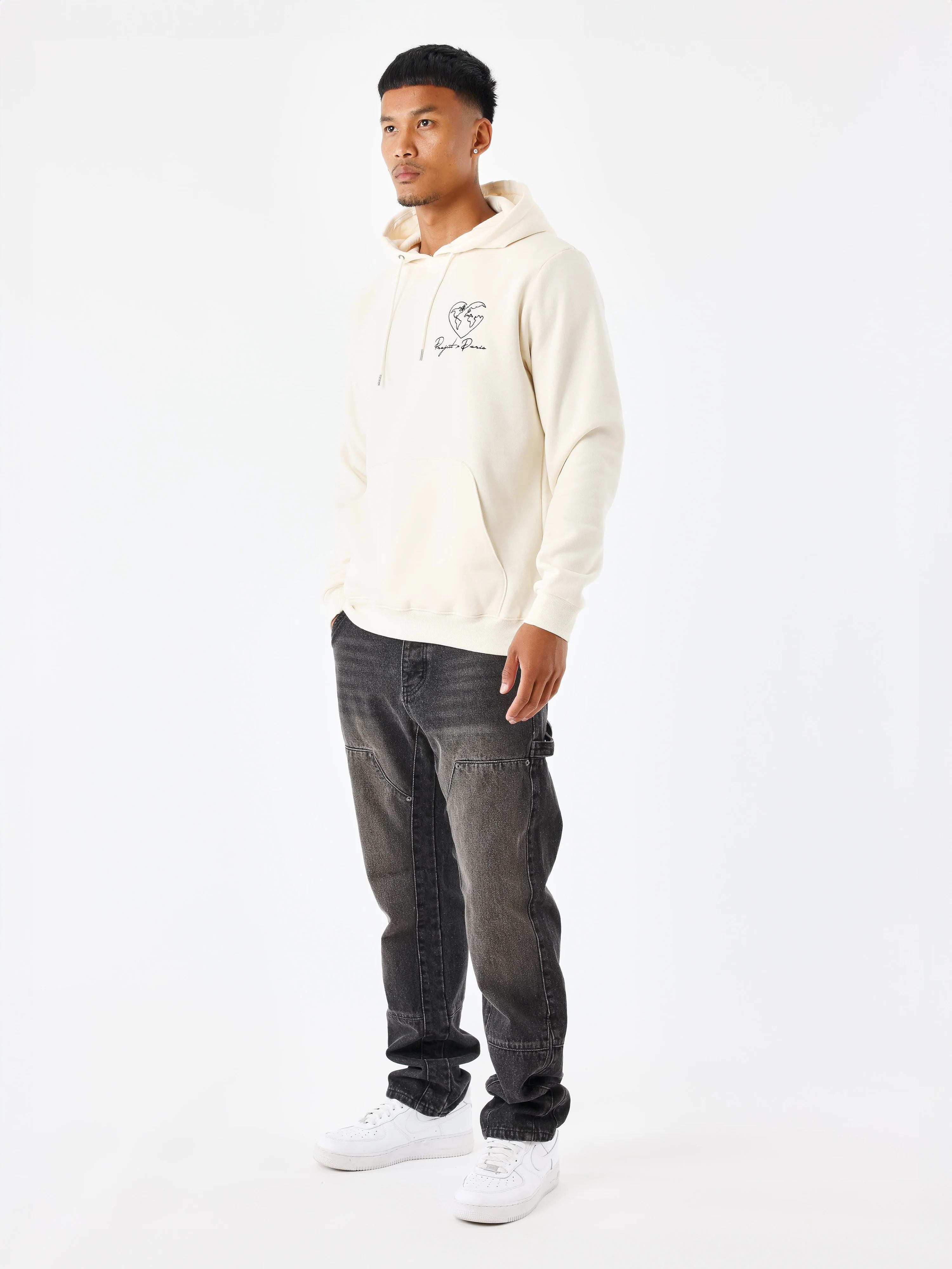 Sweat à Capuche motif coeurmonde - Image 6