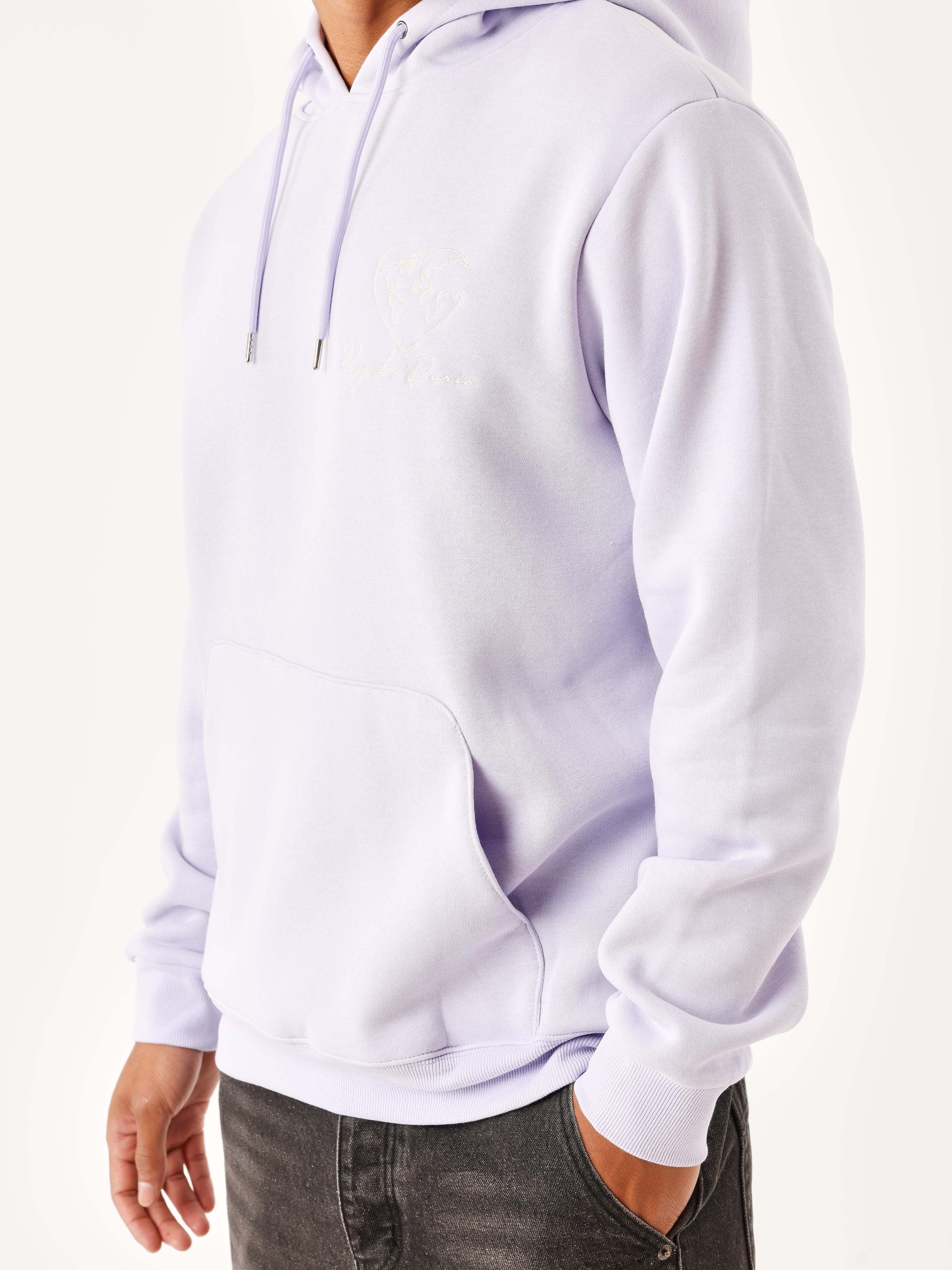 Sweat à Capuche motif coeurmonde - Image 4