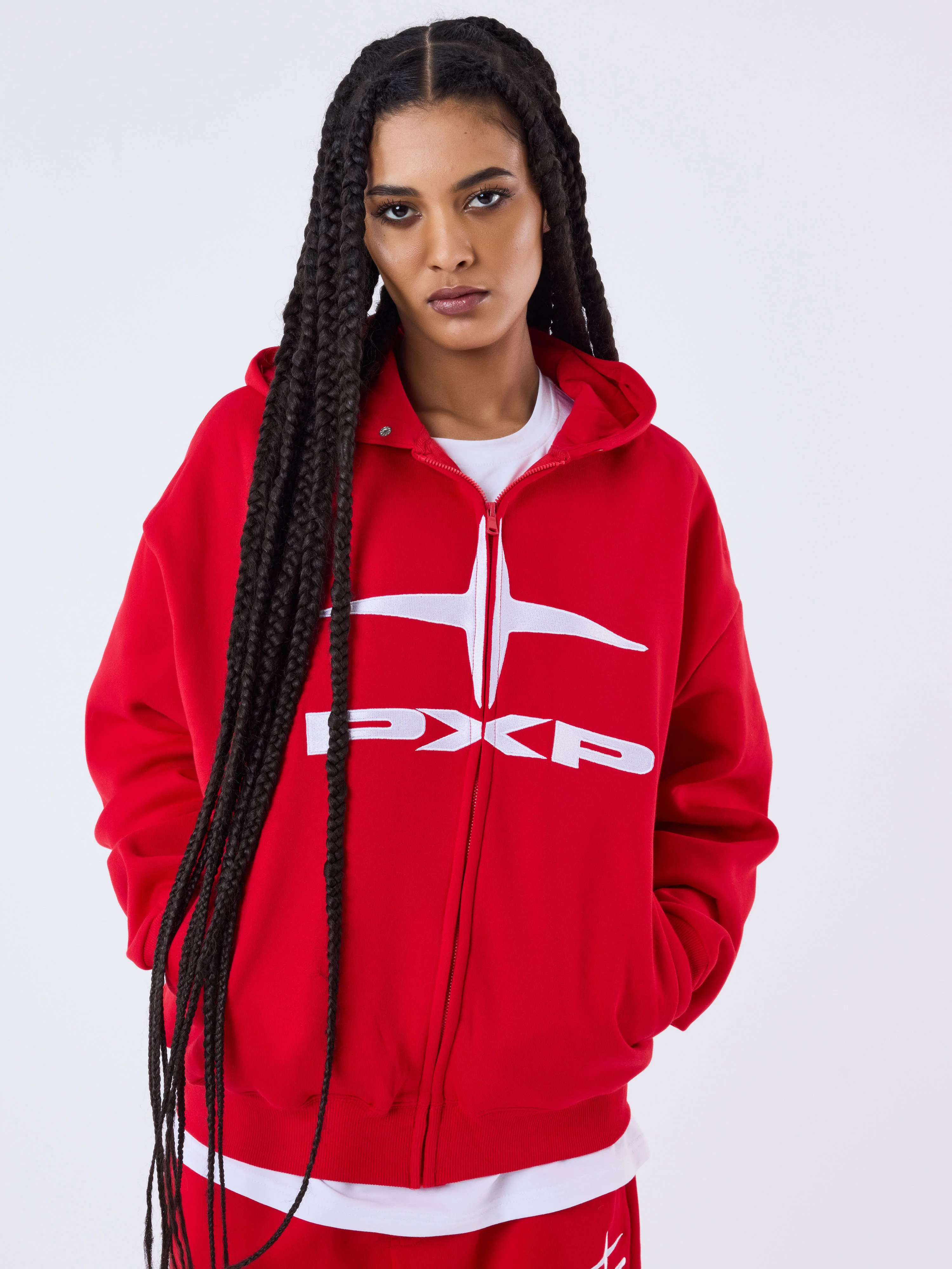 Sweat à capuche zippé Essentials - Image 3