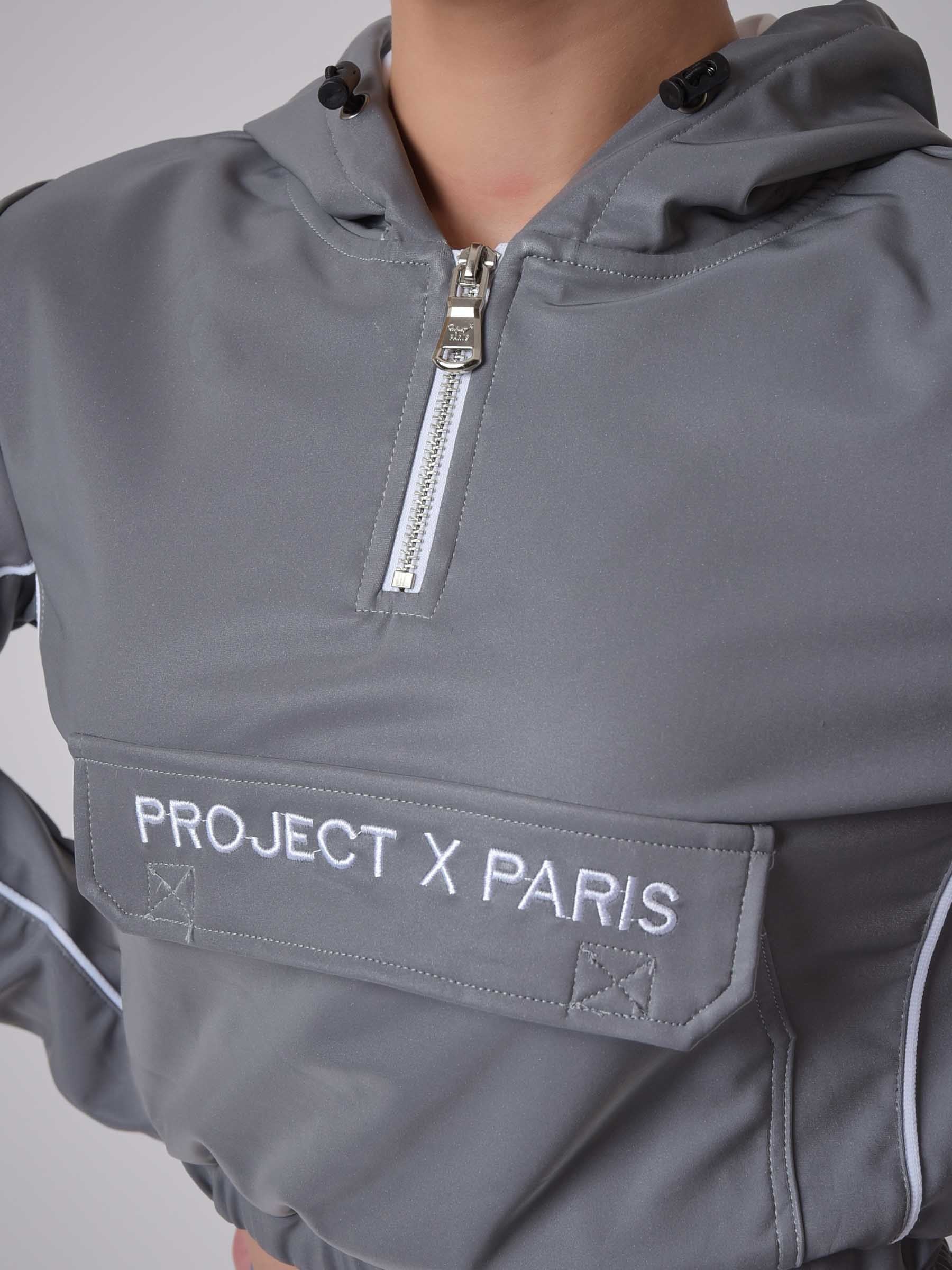 Sweat capuche enfilable à piping - Image 6