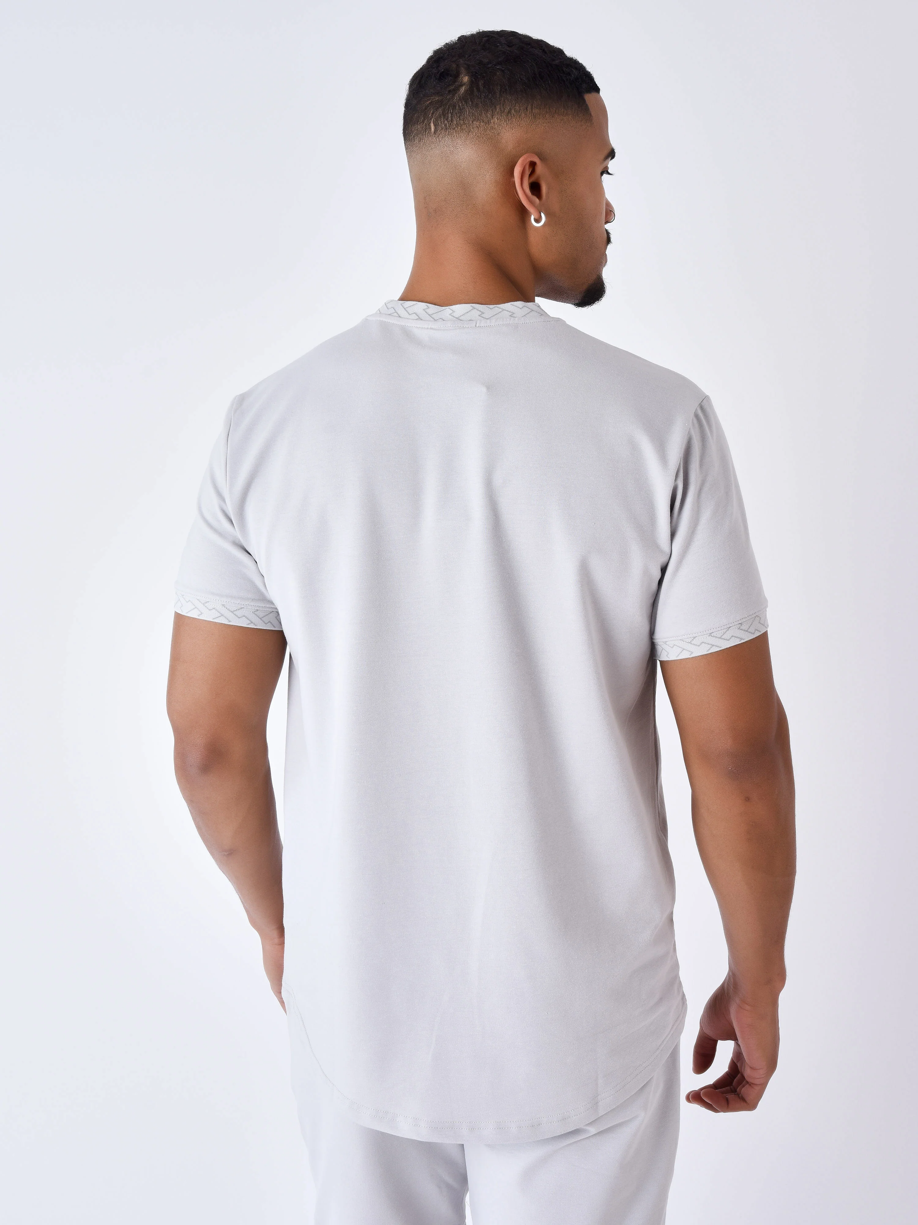 T-shirt à détails tissé labyrinthe - Image 2