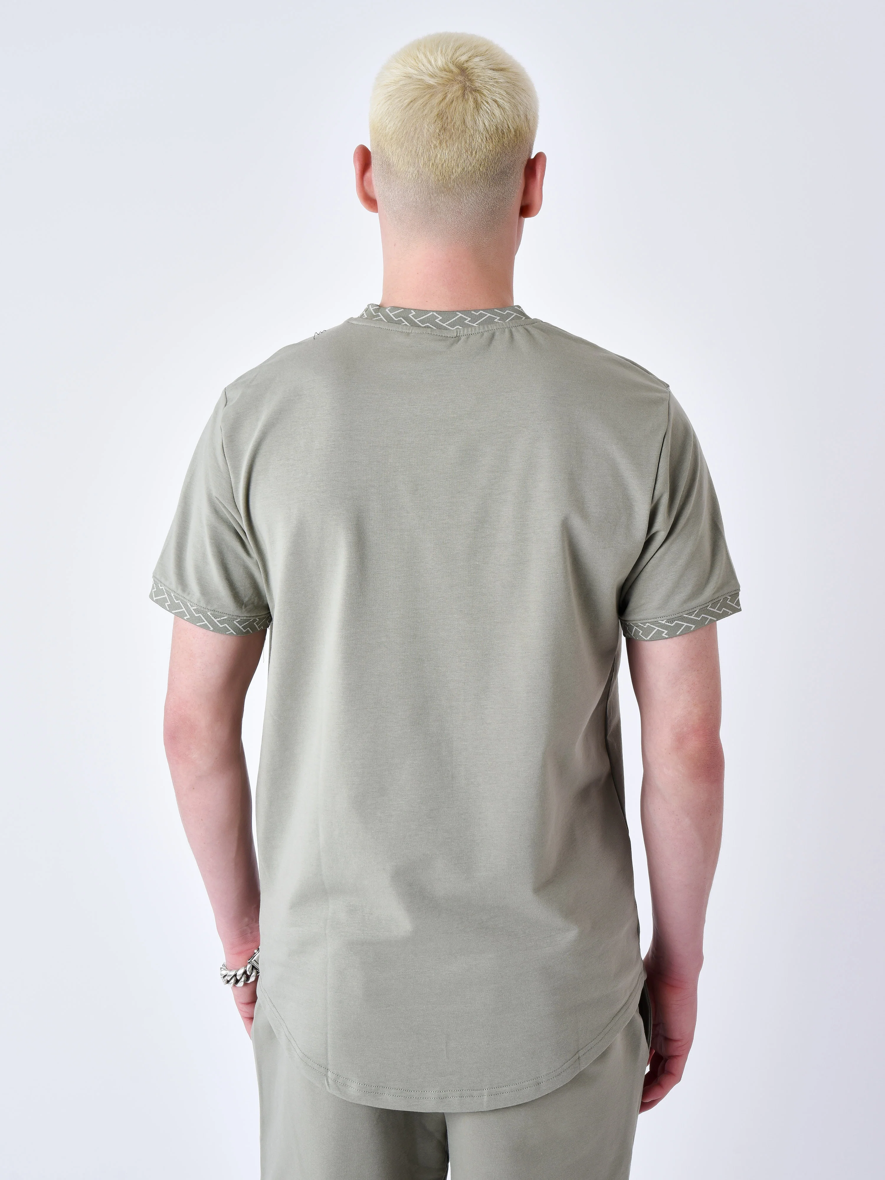 T-shirt à détails tissé labyrinthe - Image 2