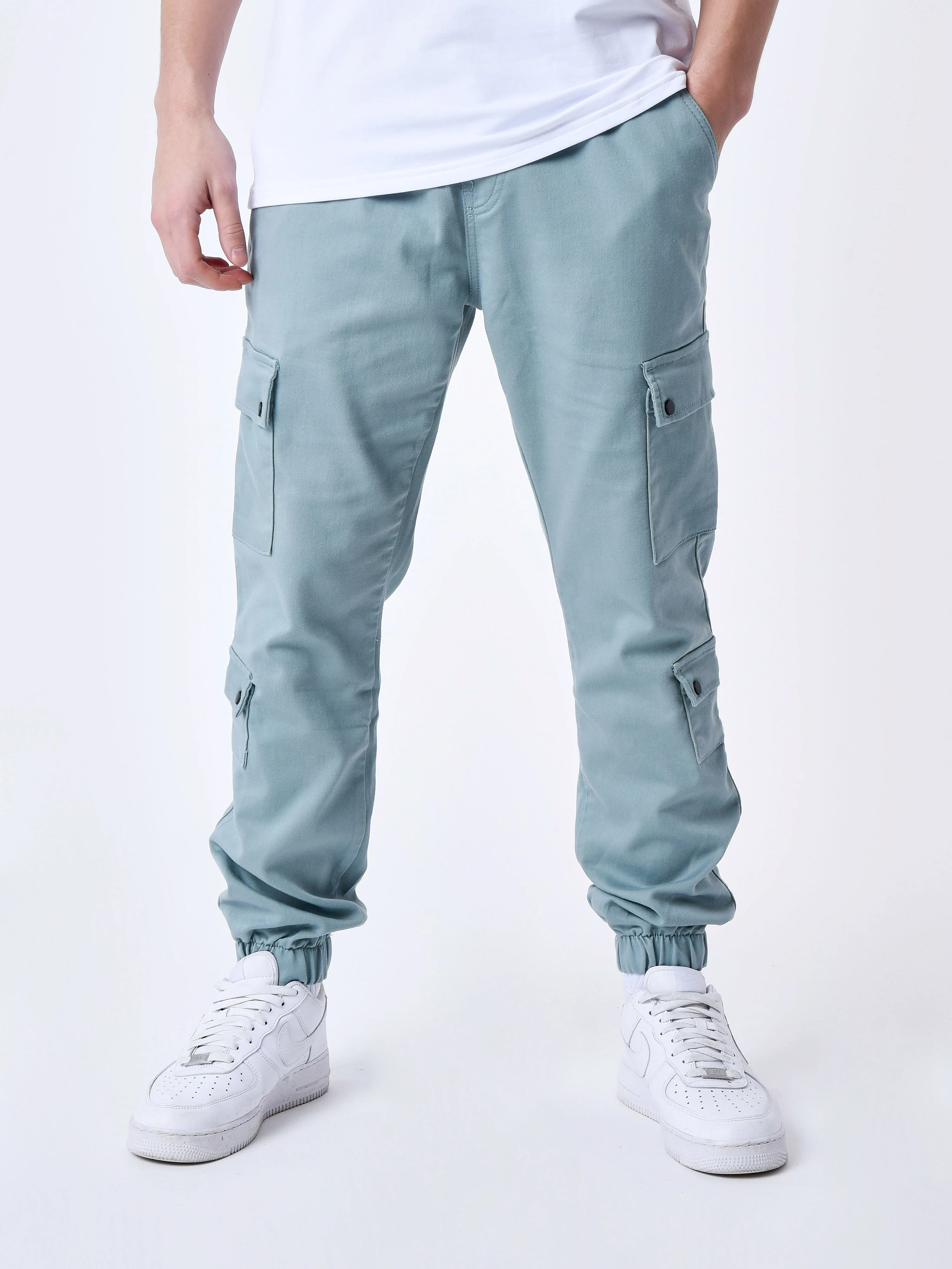 Cargo multi-poches avec serrage élastique - Image 4