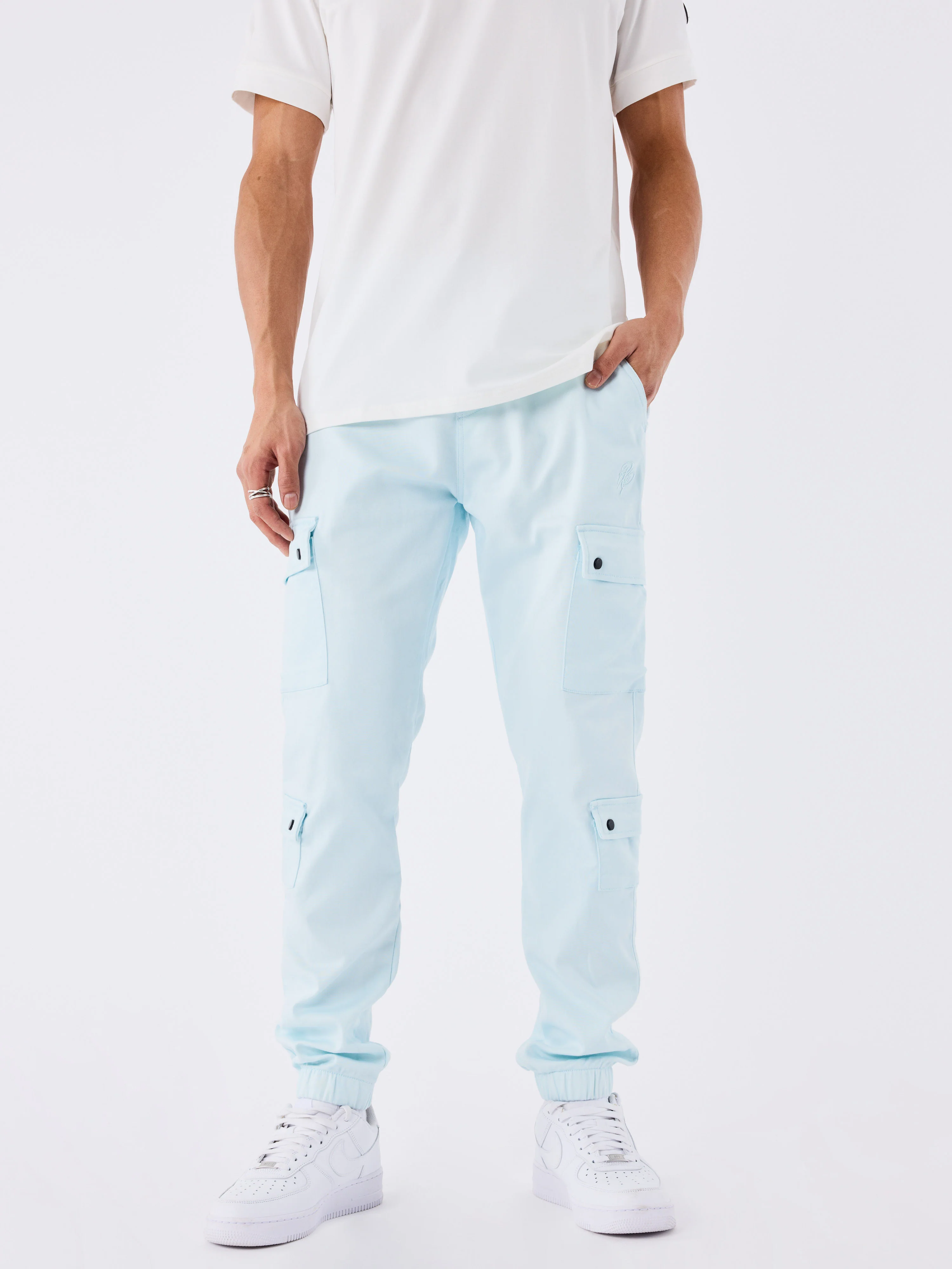 Cargo multi-poches avec serrage élastique - Image 2