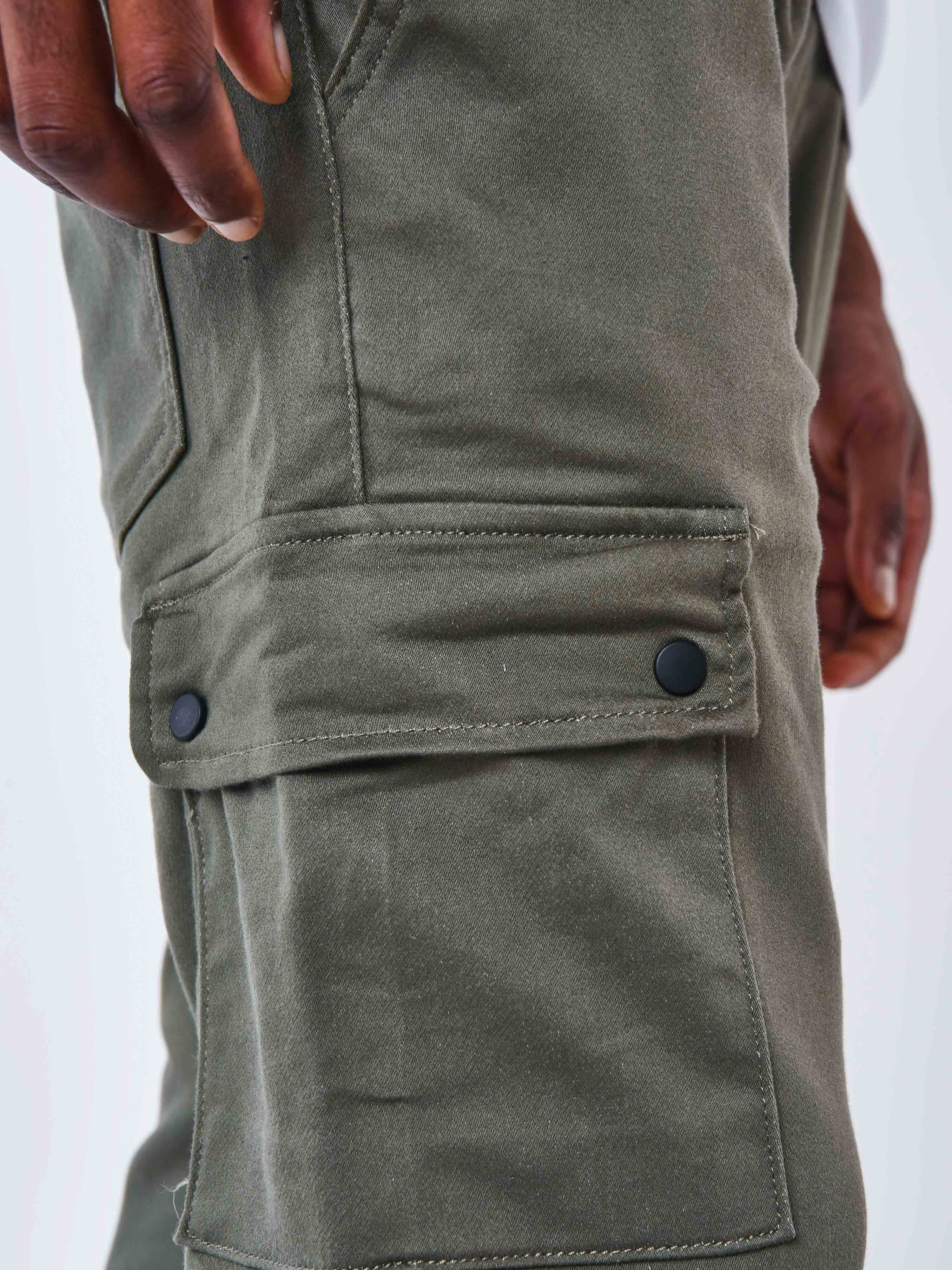 Cargo multi-poches avec serrage élastique - Image 8