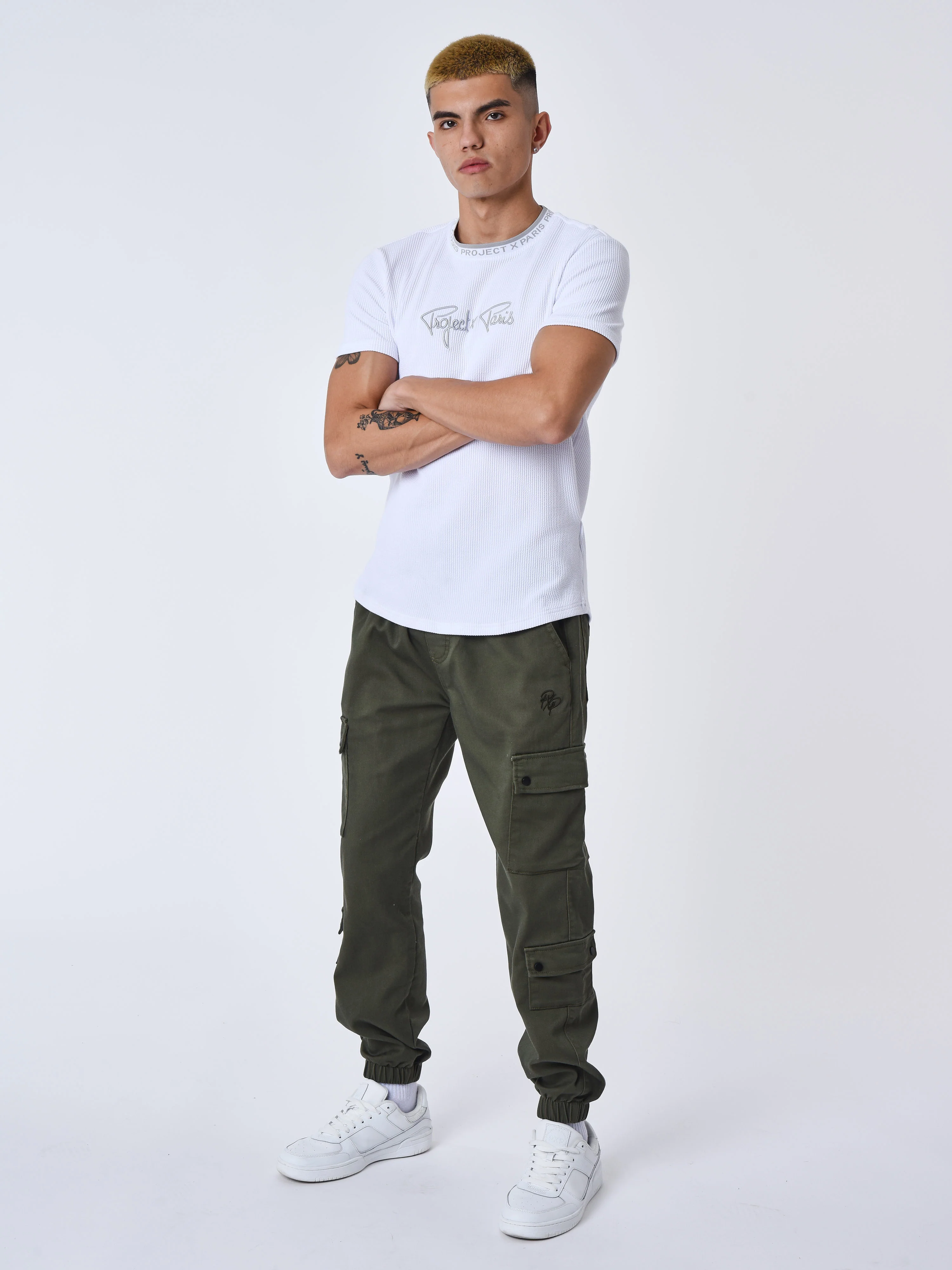 Cargo multi-poches avec serrage élastique - Image 3