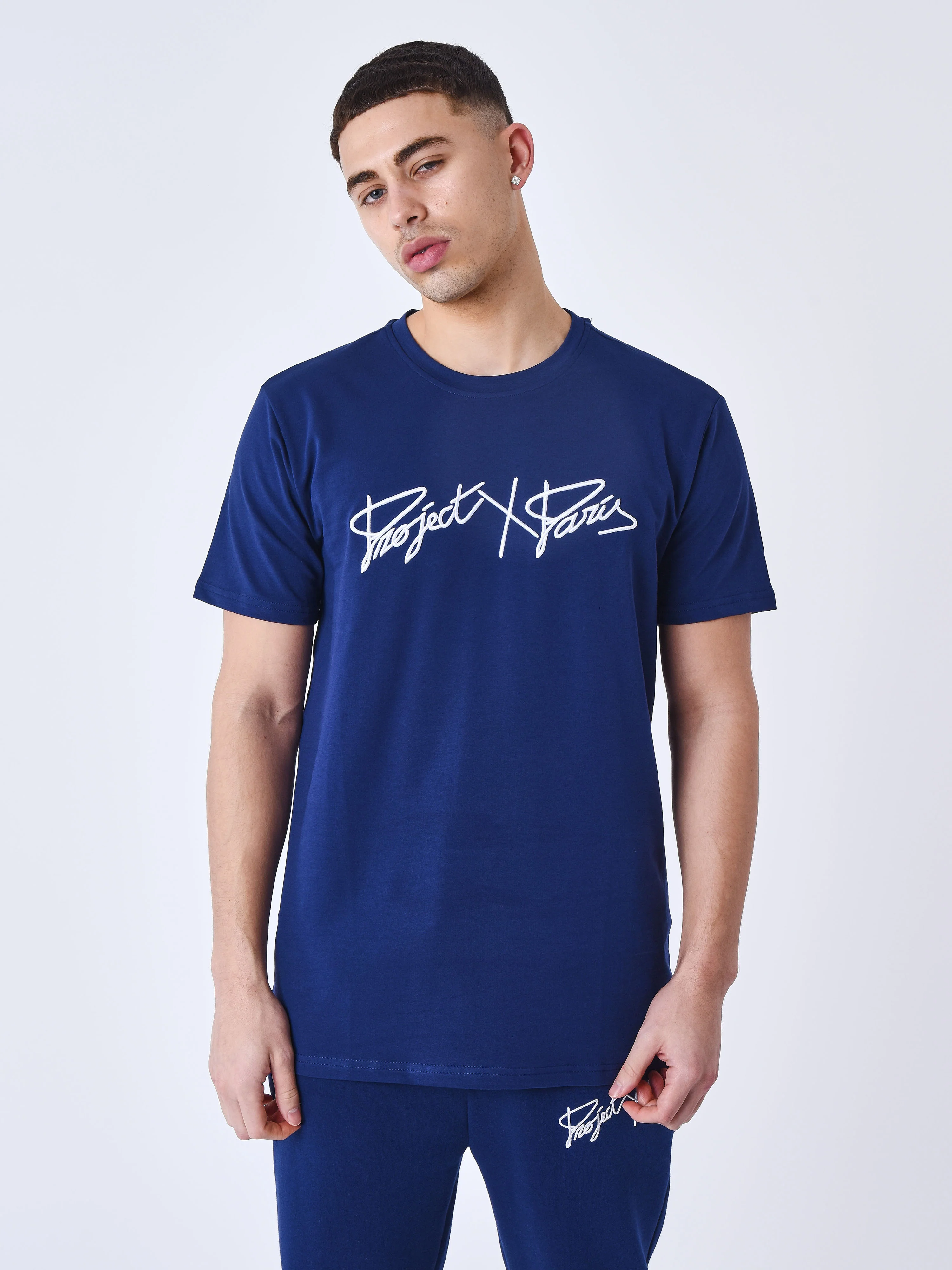 T-shirt basic full logo broderie - Image 2