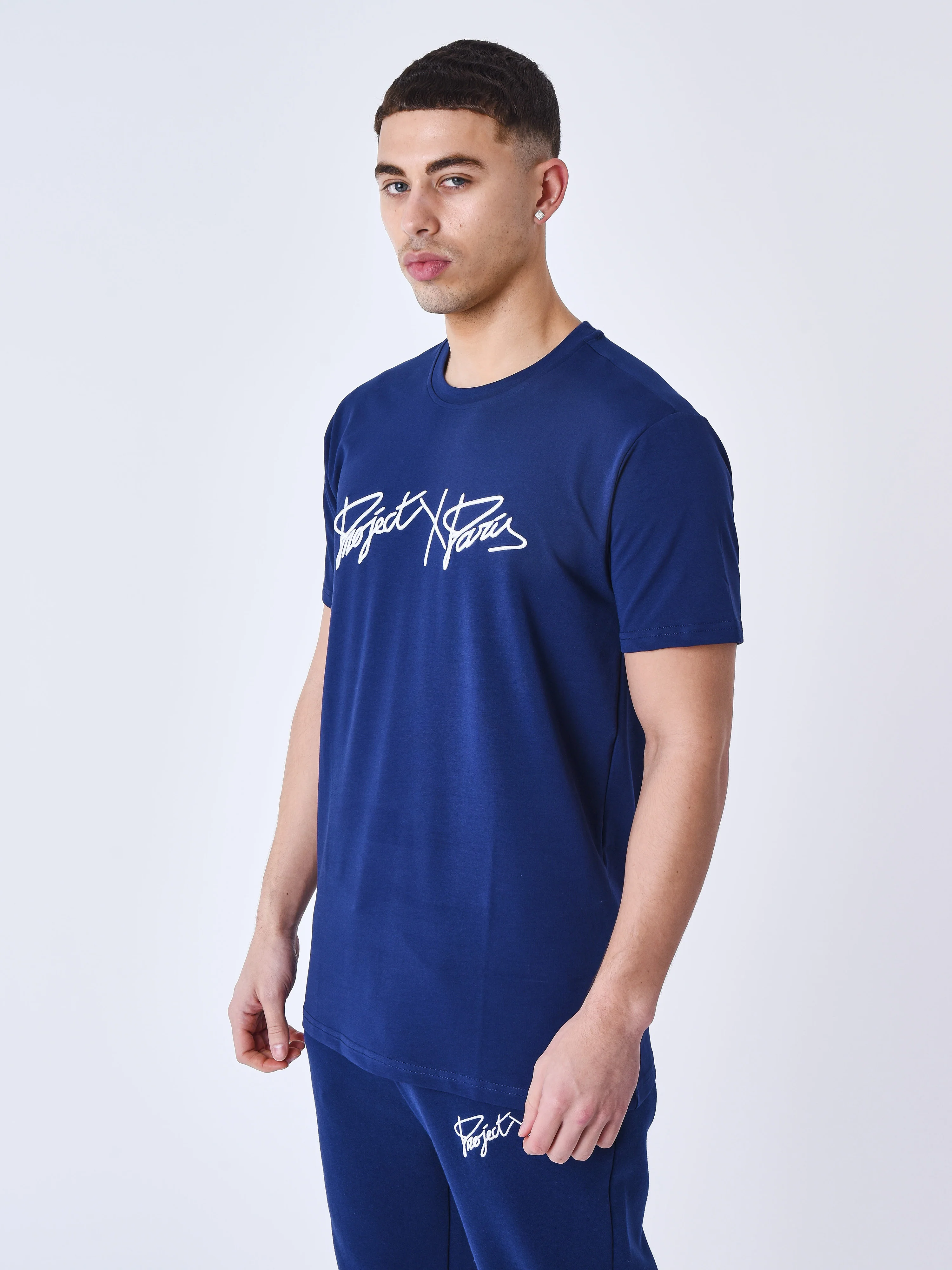 T-shirt basic full logo broderie - Image 4