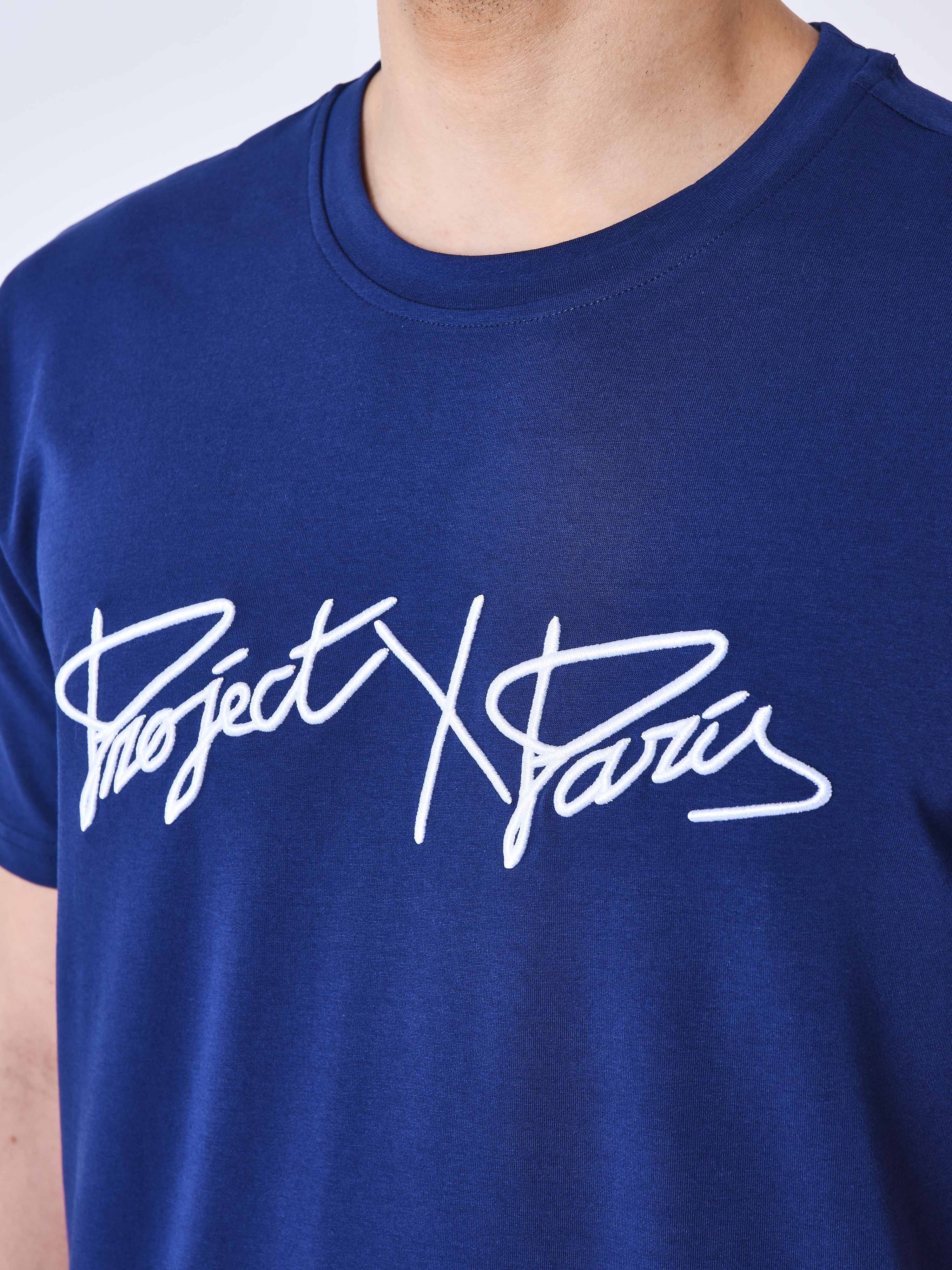 T-shirt basic full logo broderie - Image 6