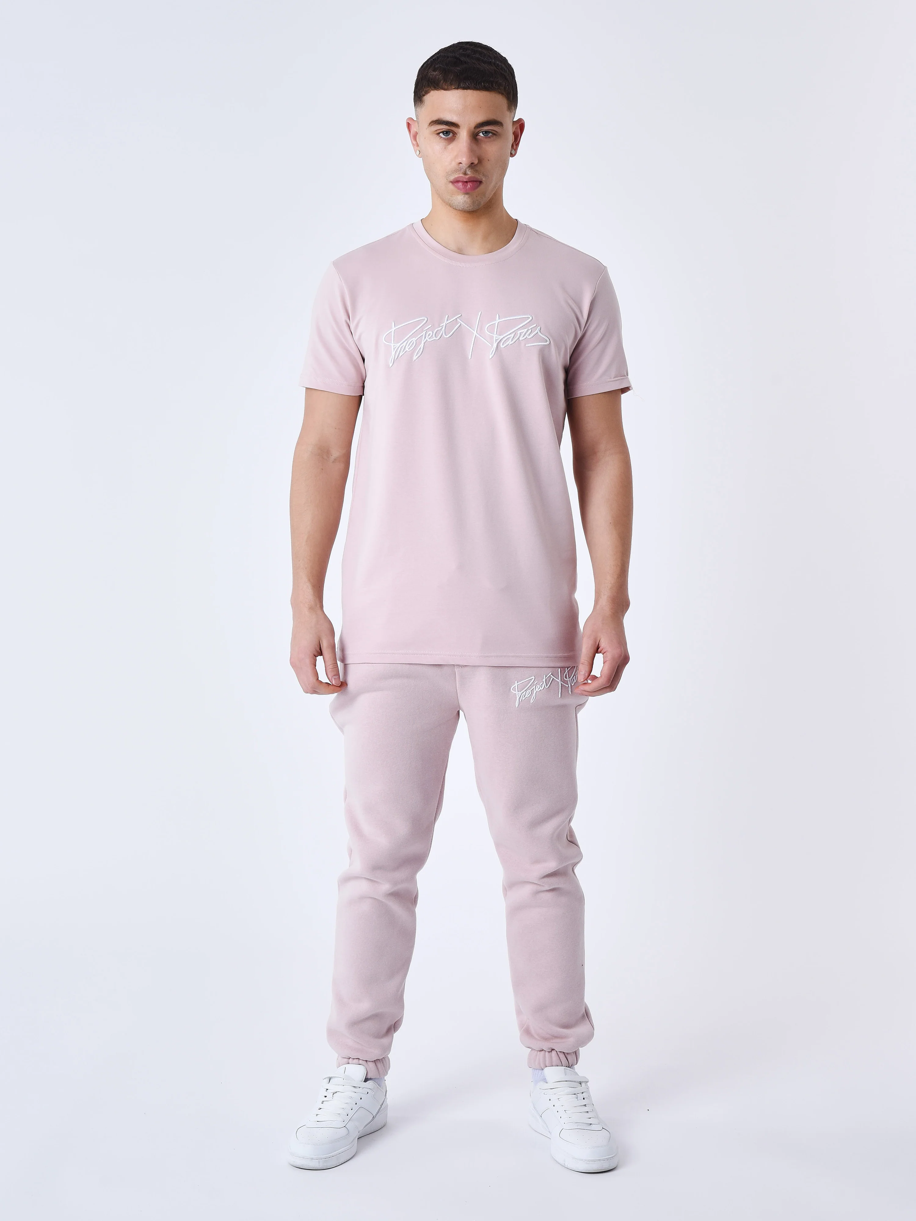 T-shirt basic full logo broderie - Image 3