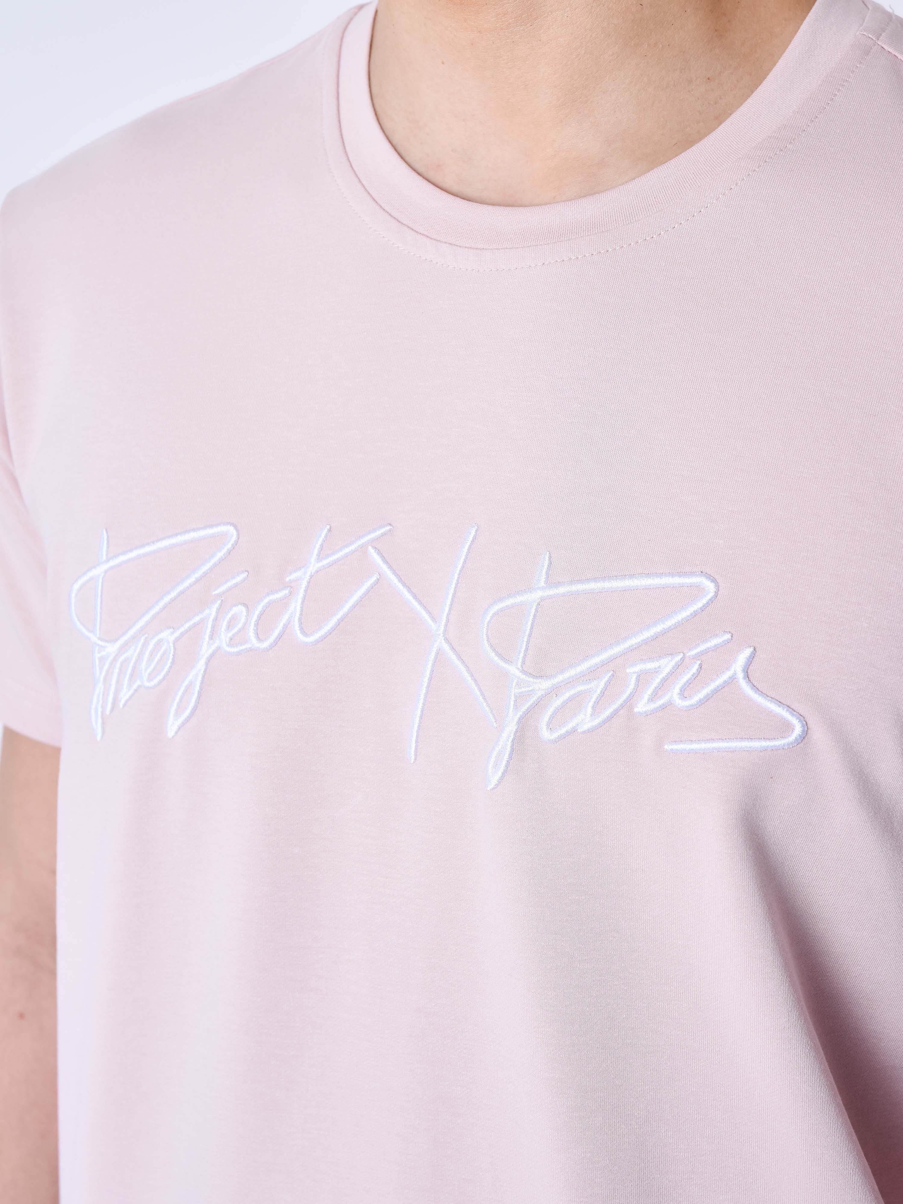 T-shirt basic full logo broderie - Image 6