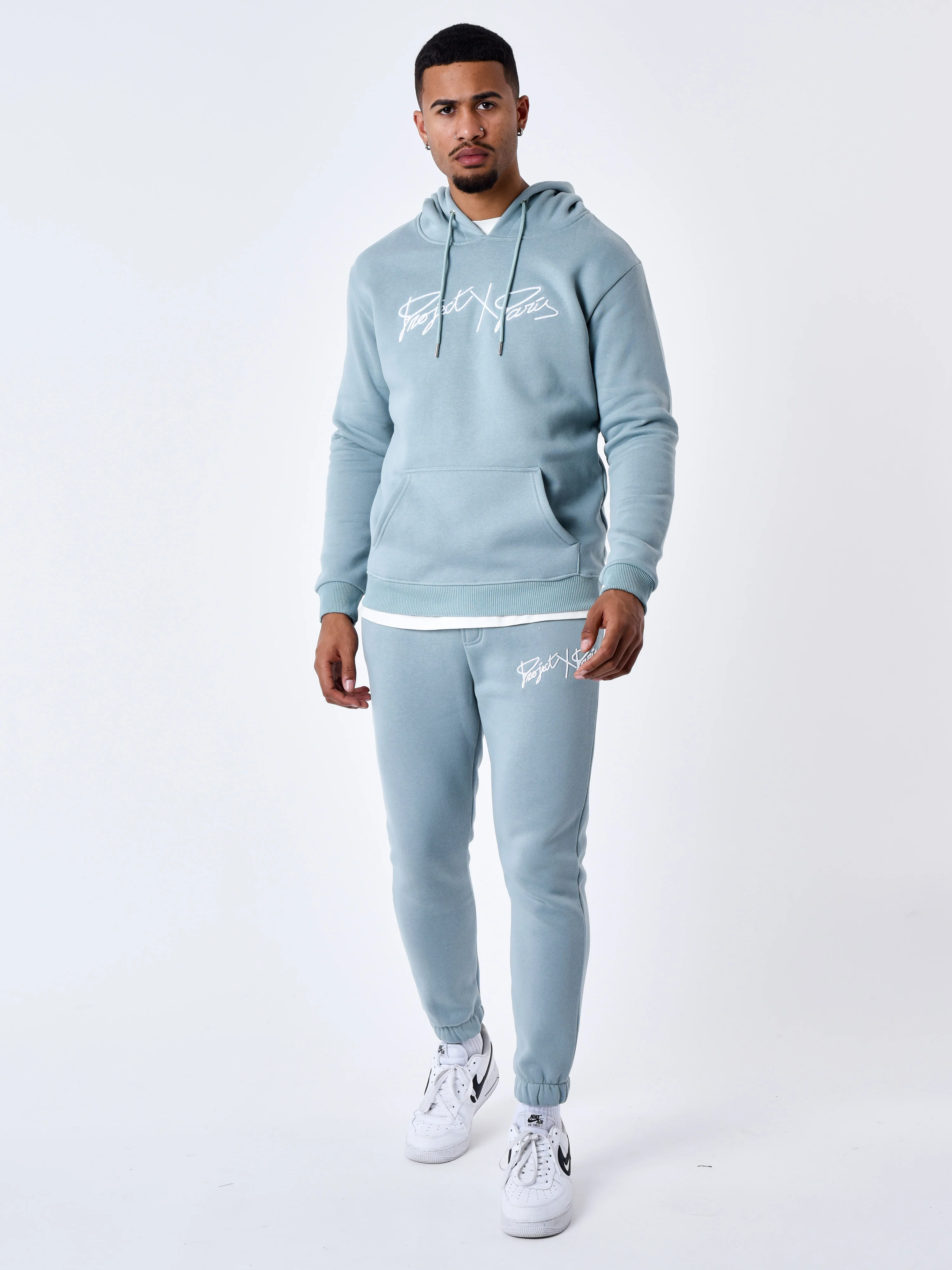 Sweat à Capuche full logo broderie - Image 6