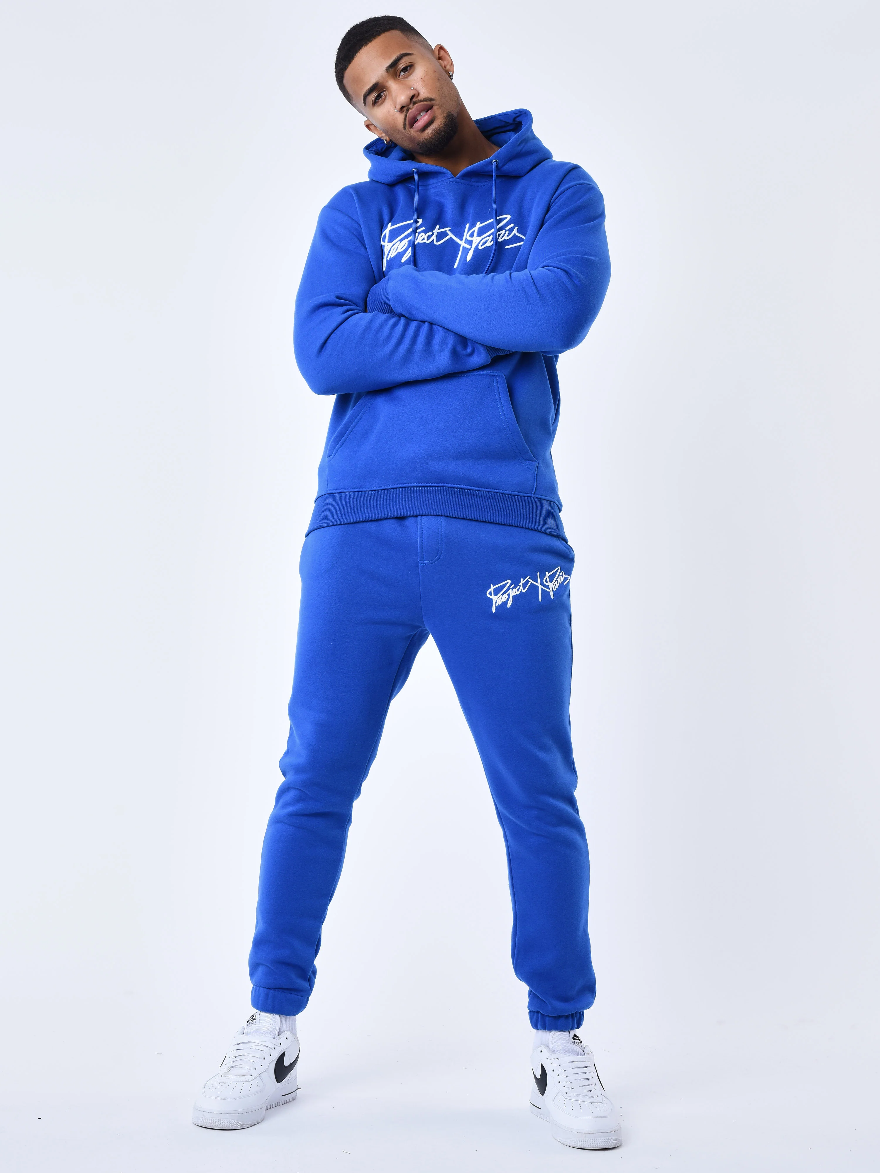 Bas de jogging basic full logo broderie