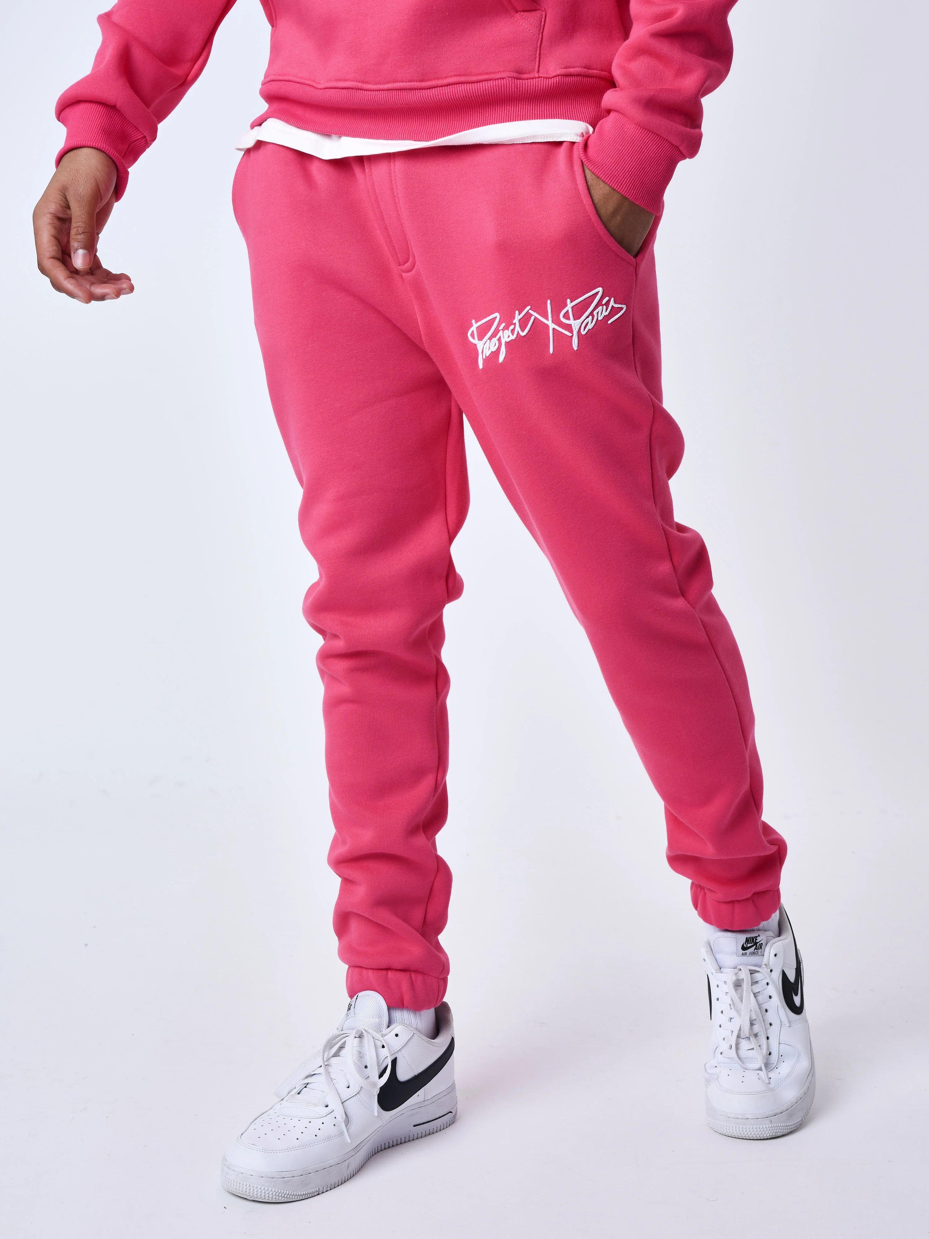 Bas de jogging basic full logo broderie - Image 4
