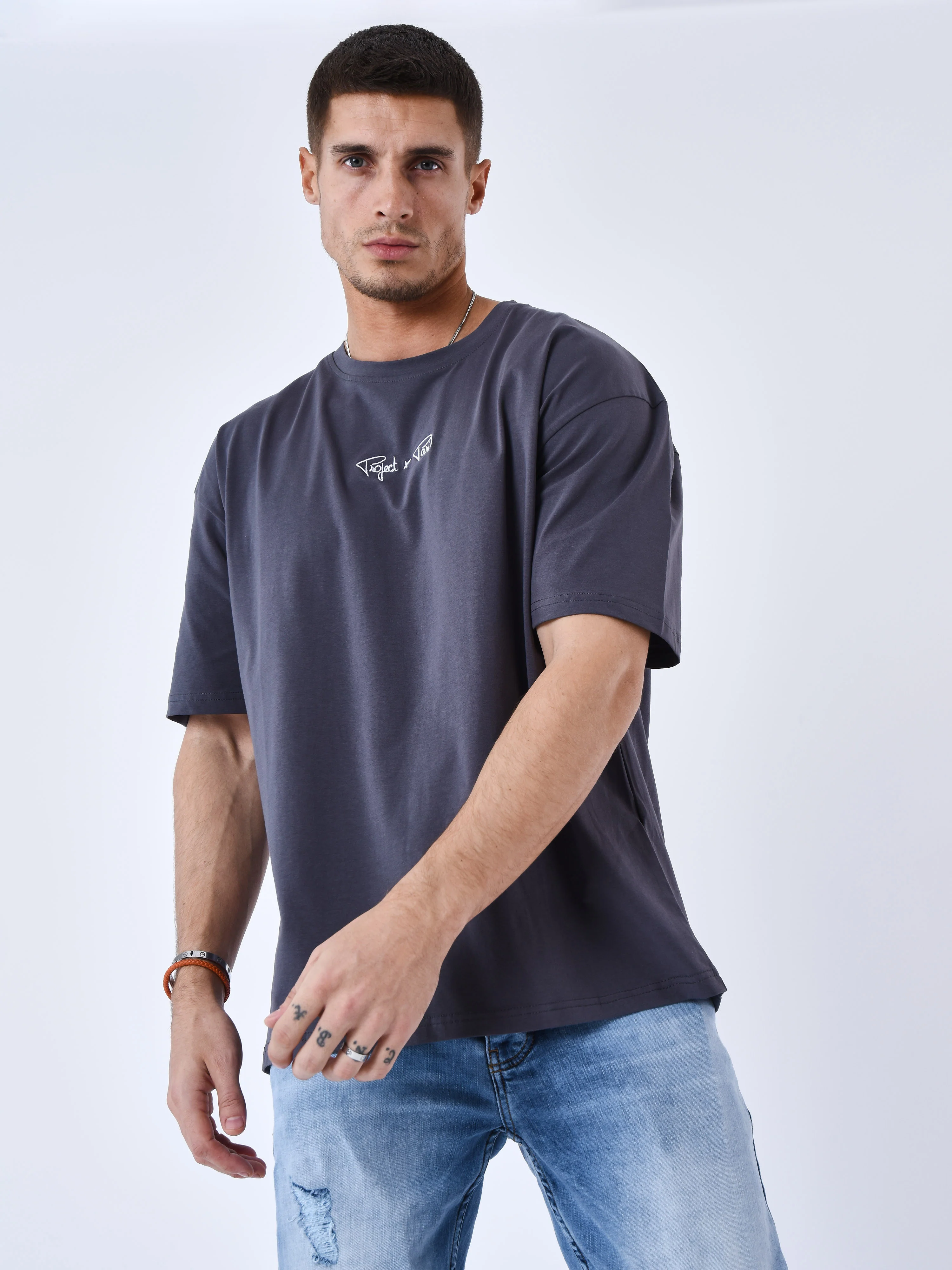 T-shirt broderie logo