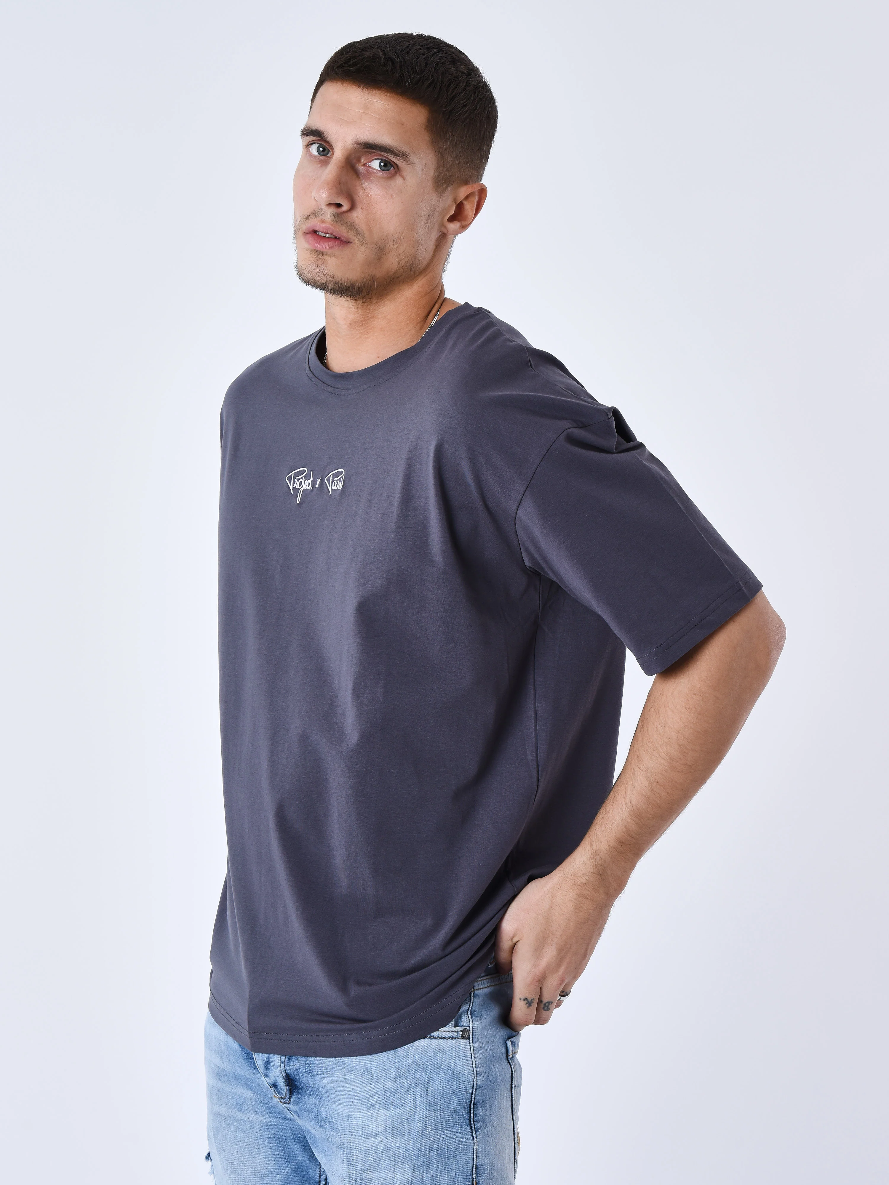 T-shirt broderie logo - Image 4