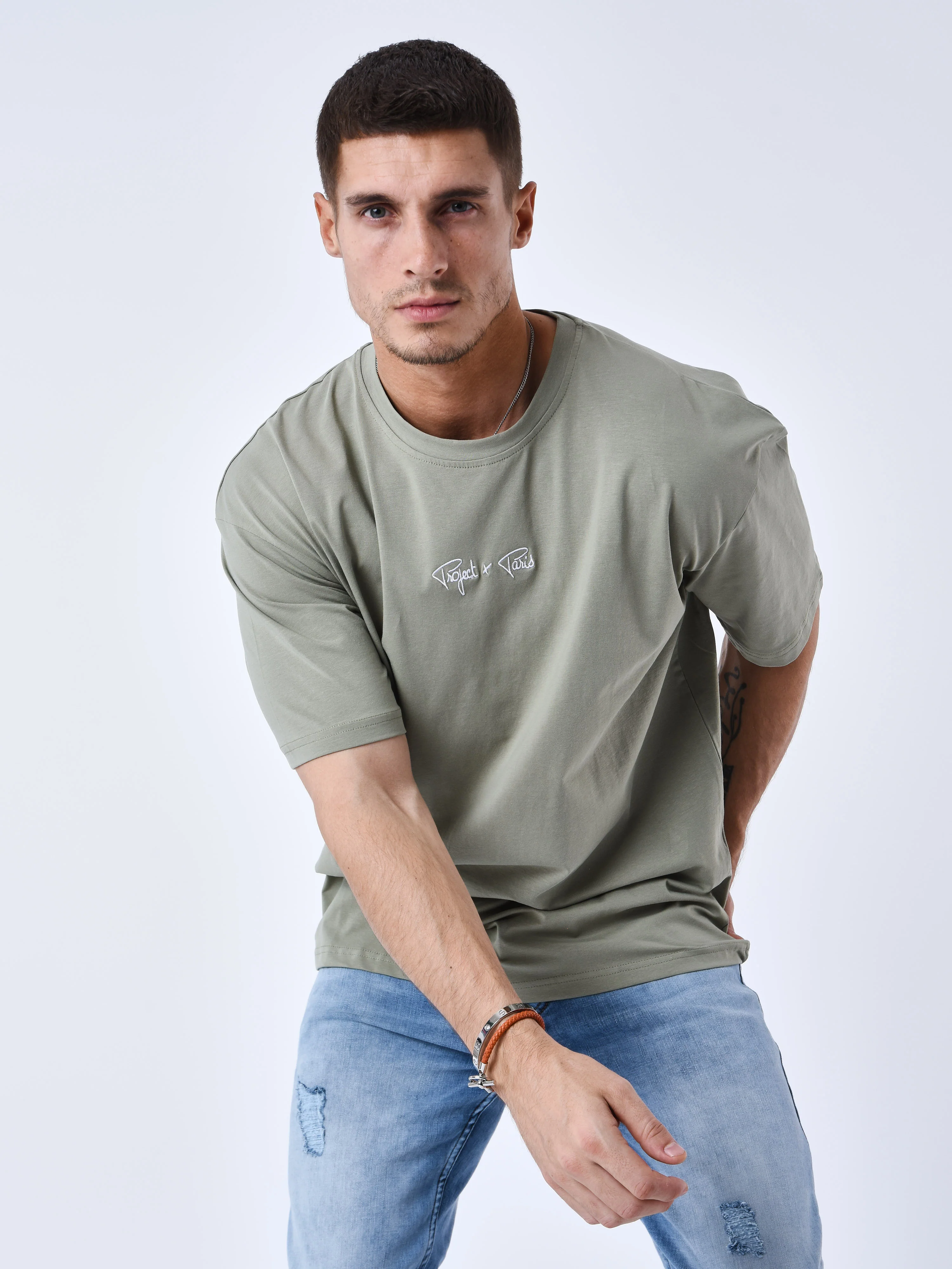 T-shirt broderie logo