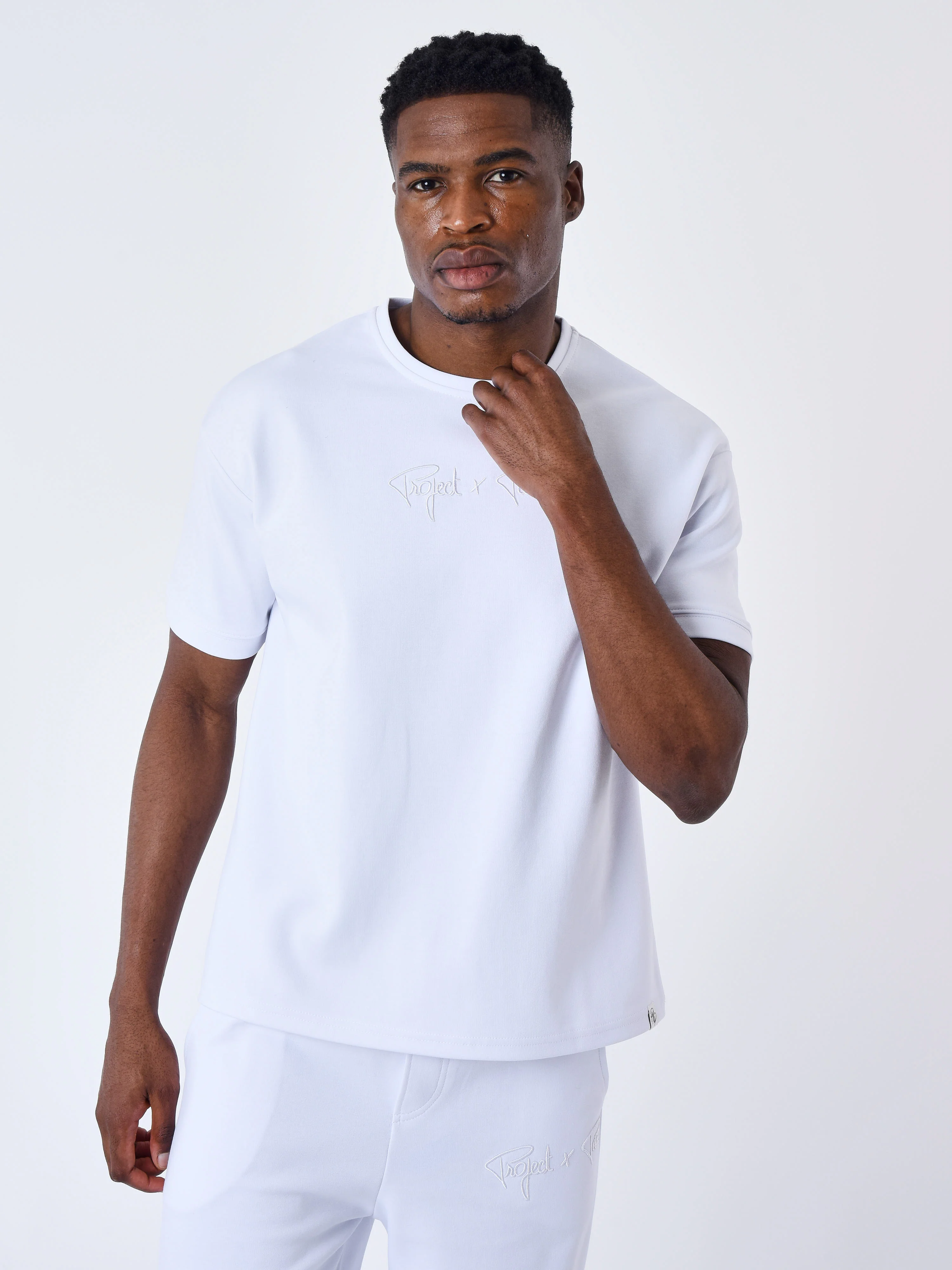 T-shirt Signature texturé