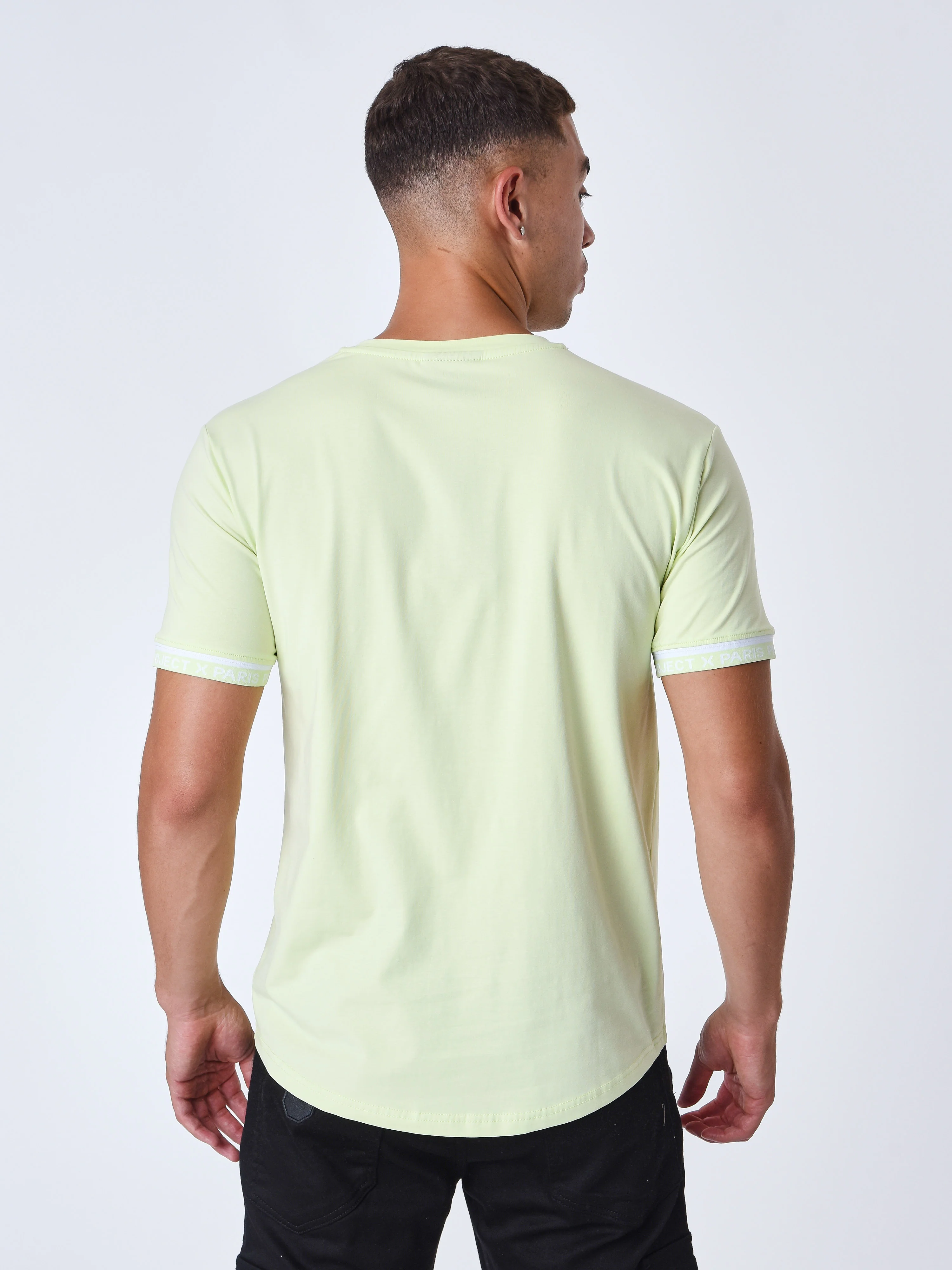 T-shirt logo brodé en relief - Image 5