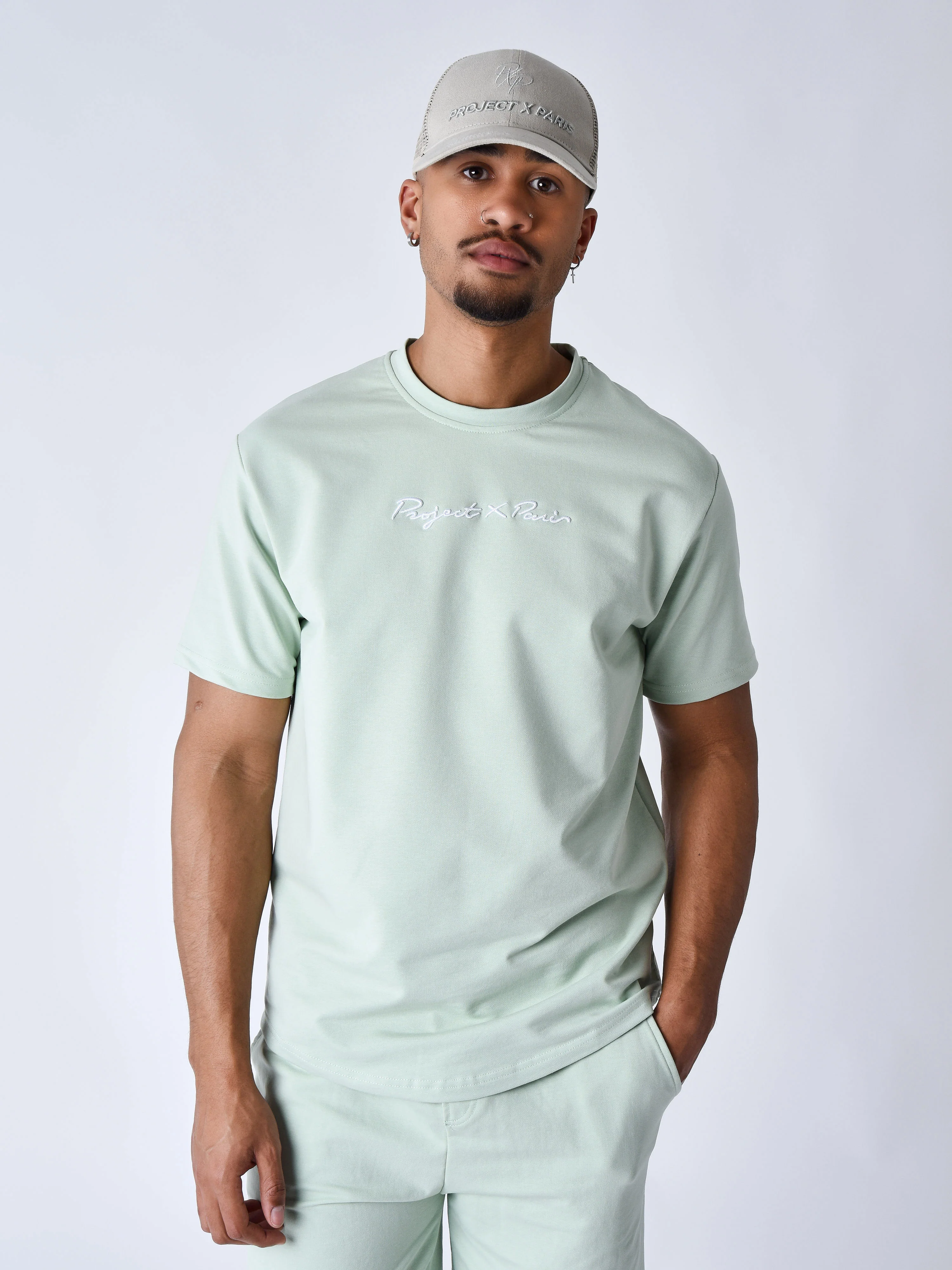 T-shirt classique brodé