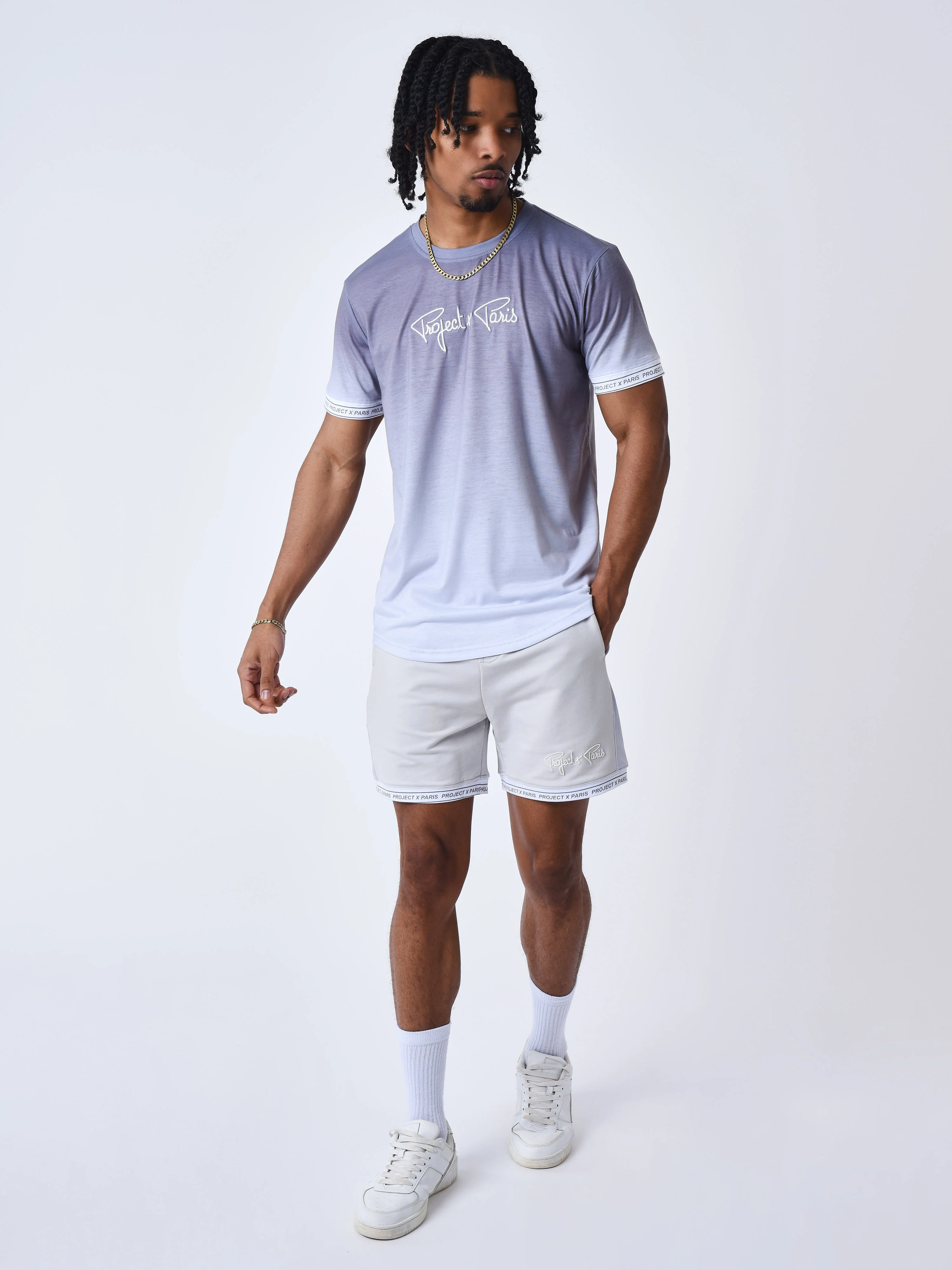 T-shirt effet dégradé
