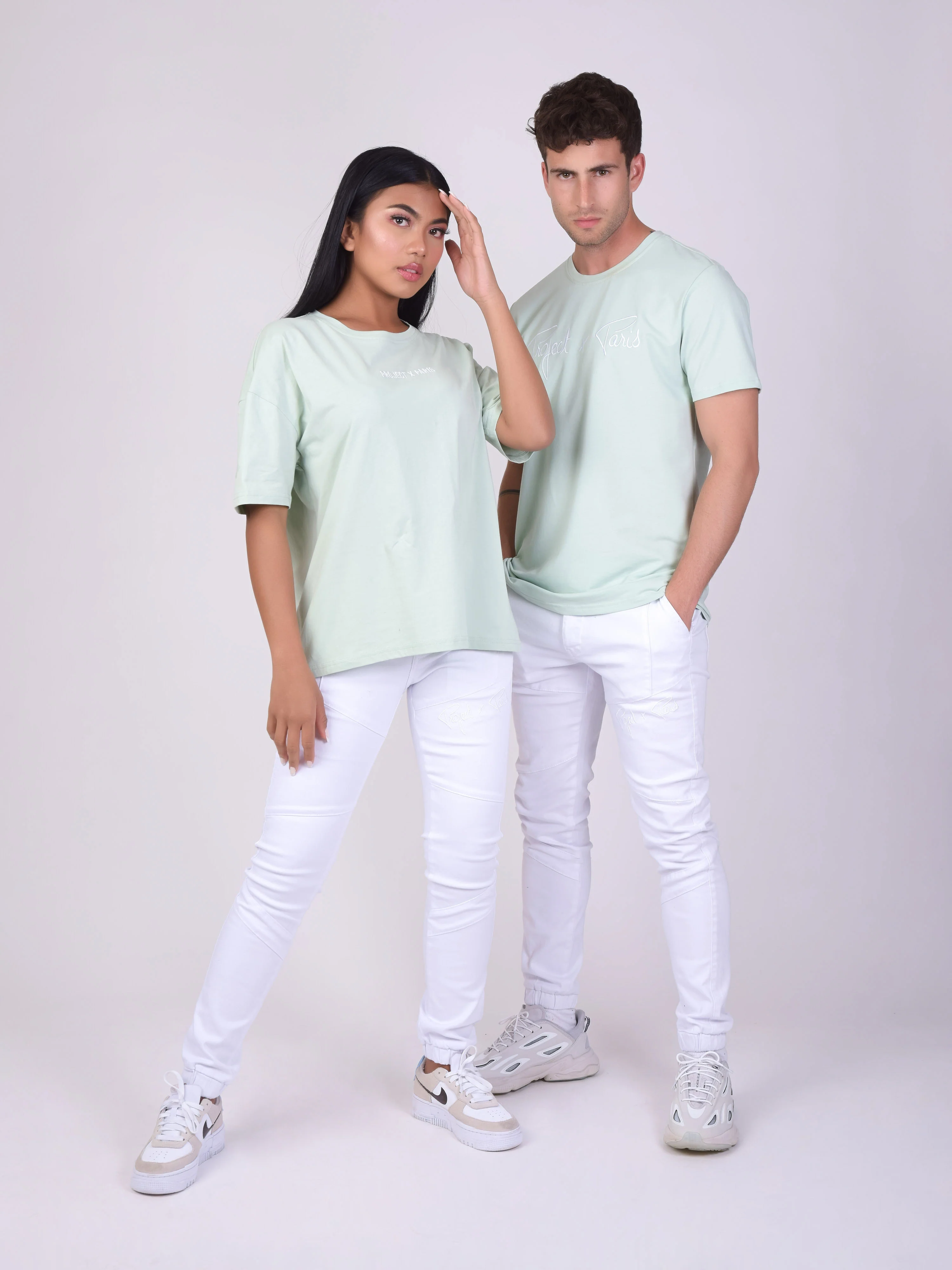 Pantalon skinny basic coutures apparentes