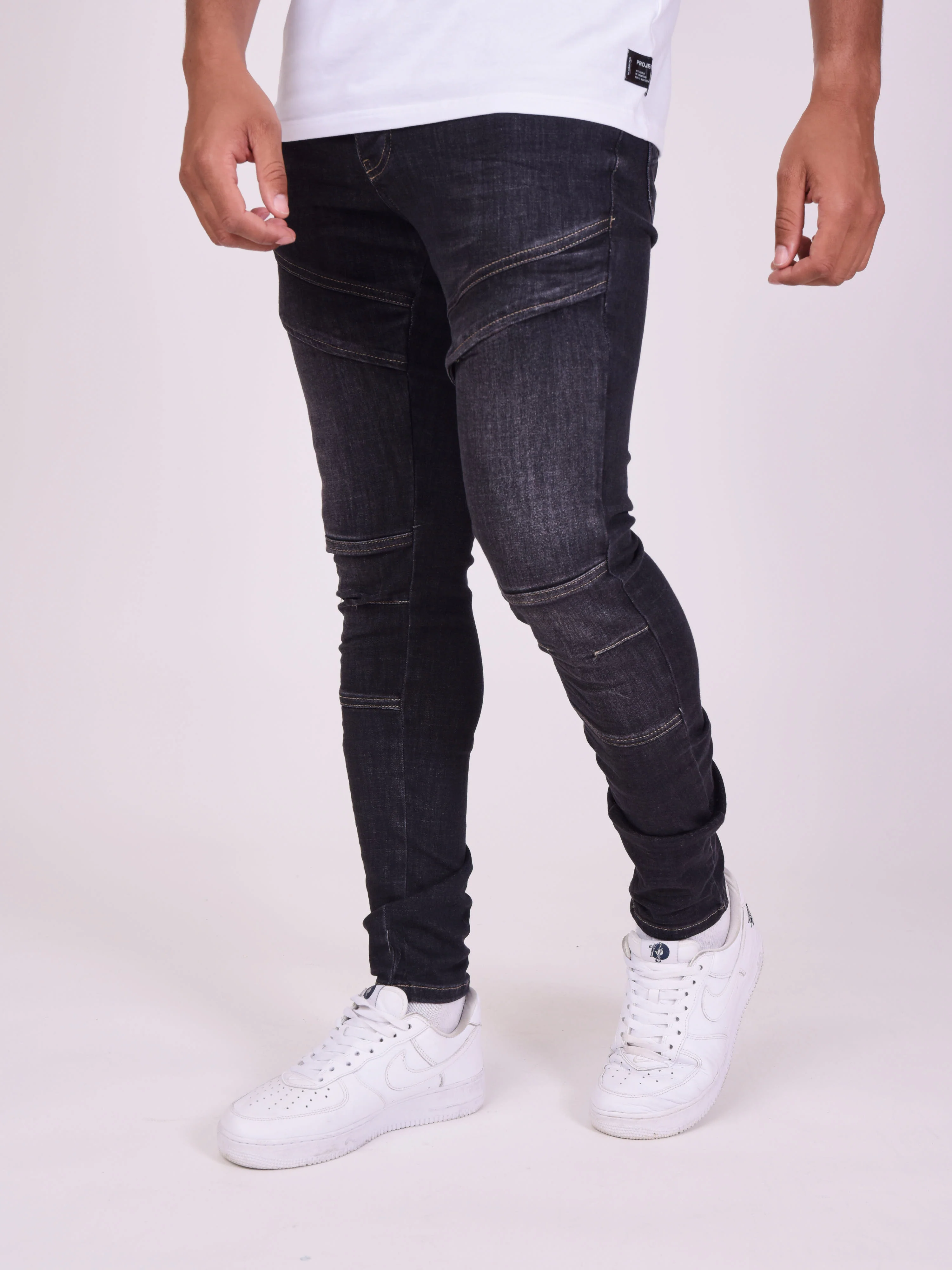 Jean Skinny détail coutures apparentes - Image 3