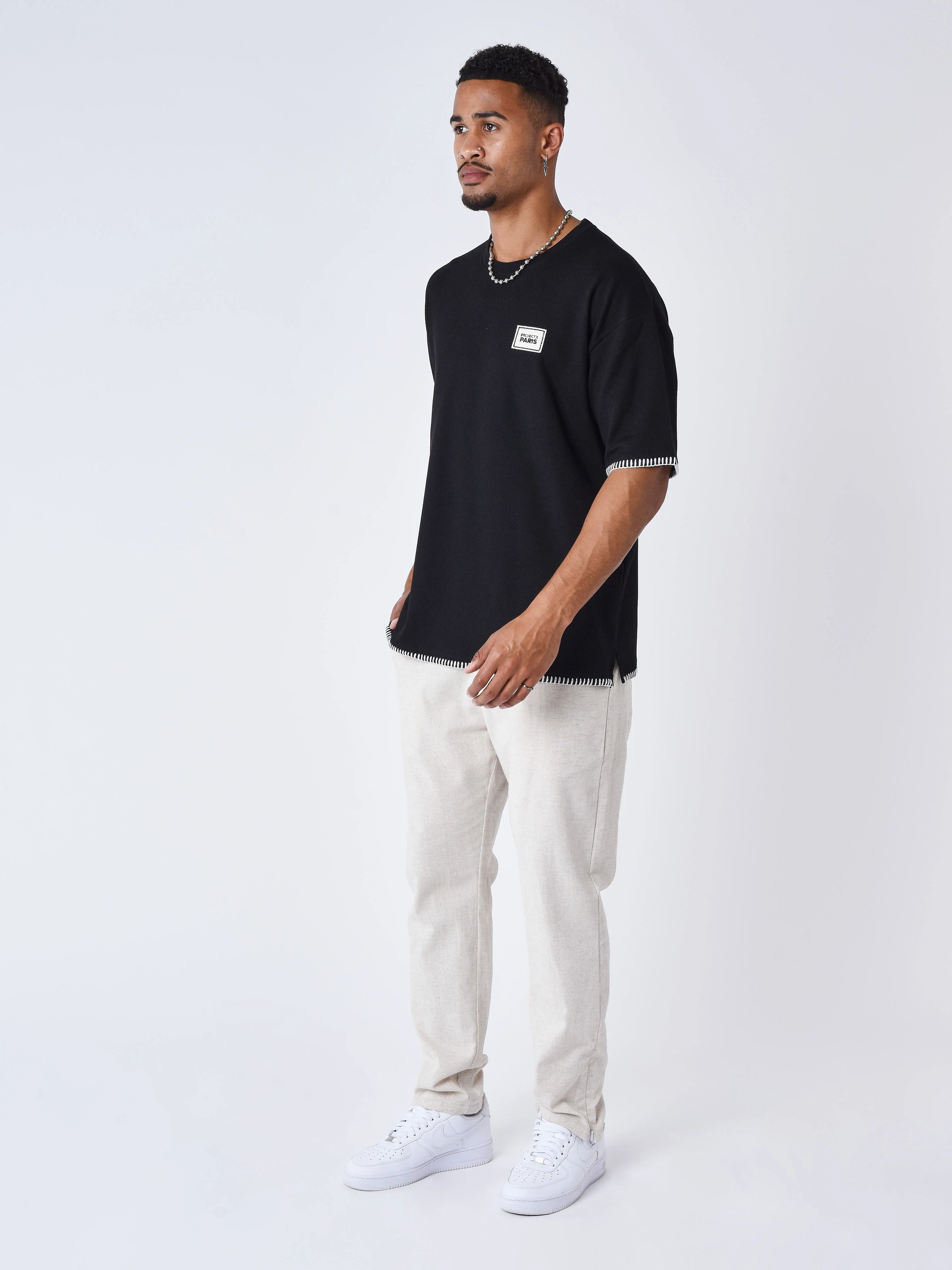 T-shirt texturé Stitching - Image 5