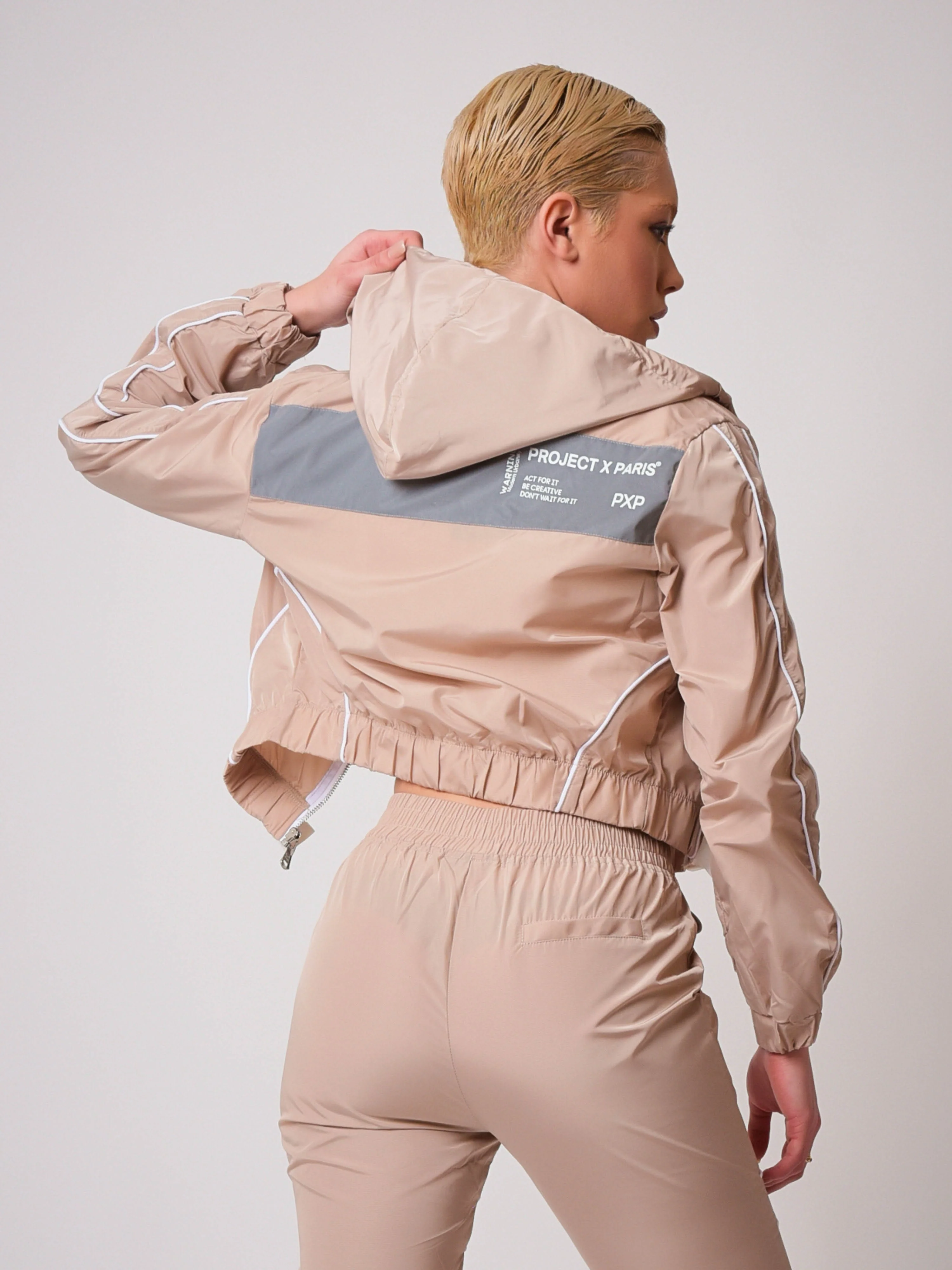 Veste à capuche piping contrasté - Image 6