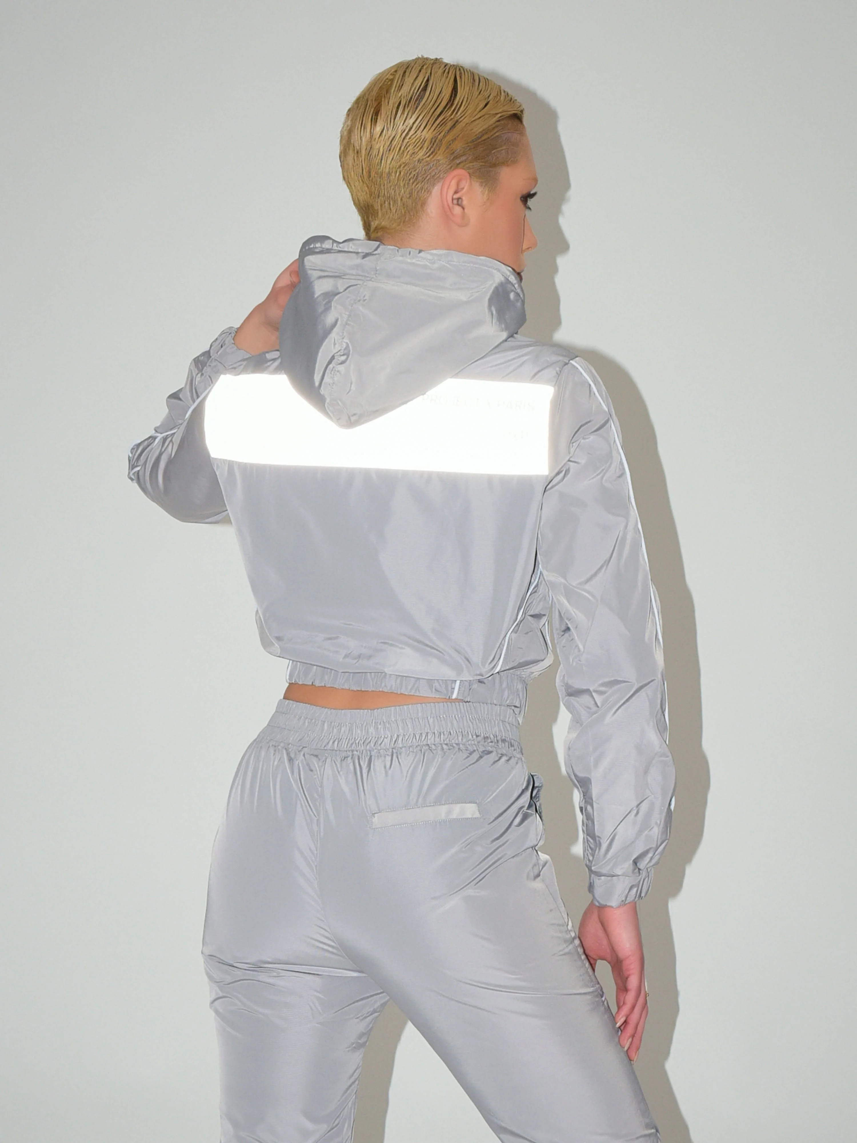 Veste à capuche piping contrasté - Image 4