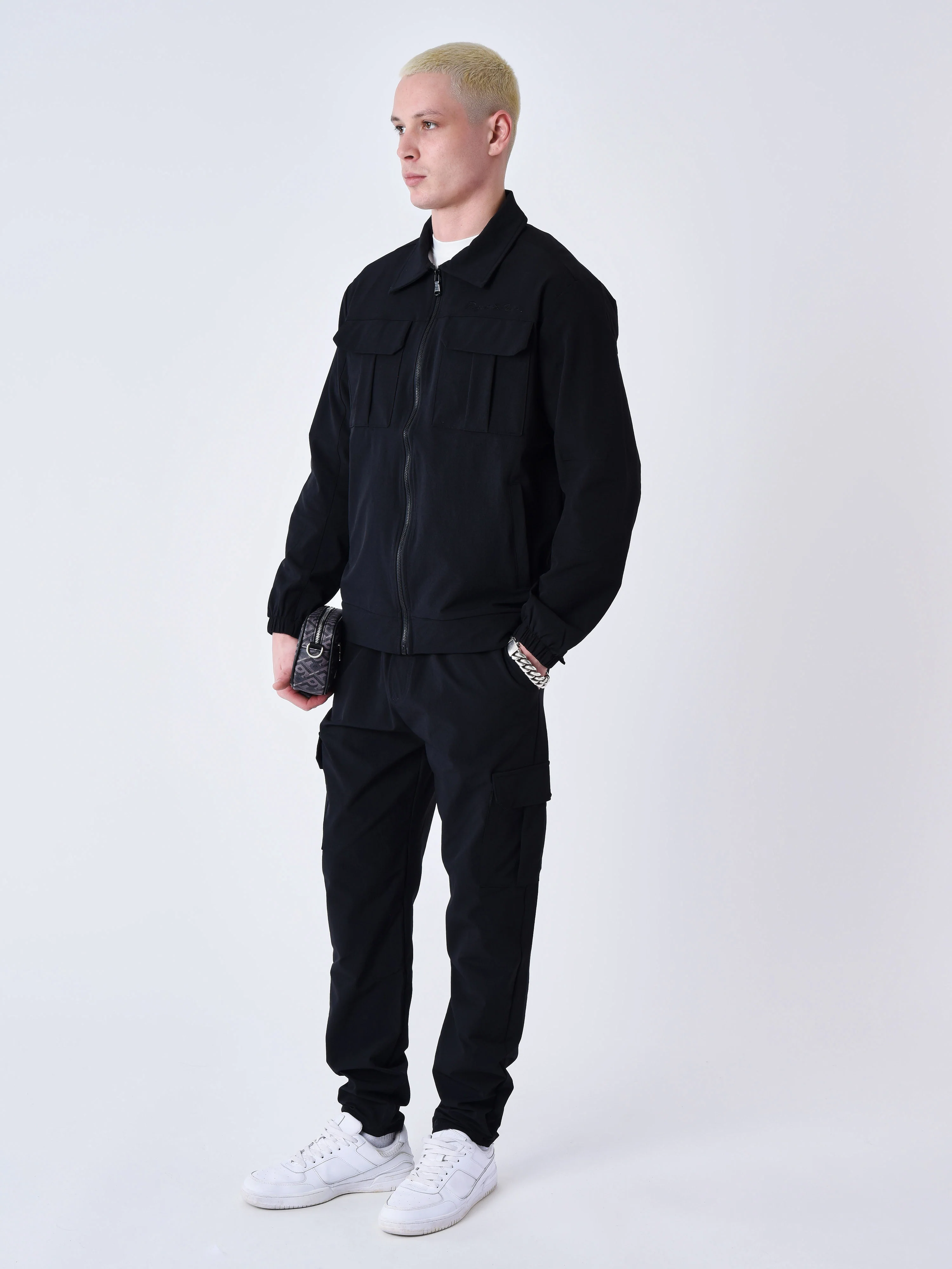 Veste col cheminée workwear - Image 4