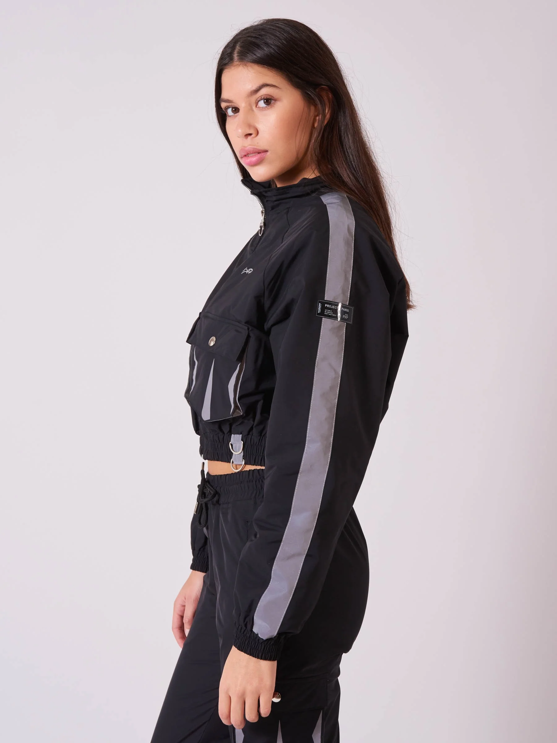 Veste courte poches oversize - Image 4